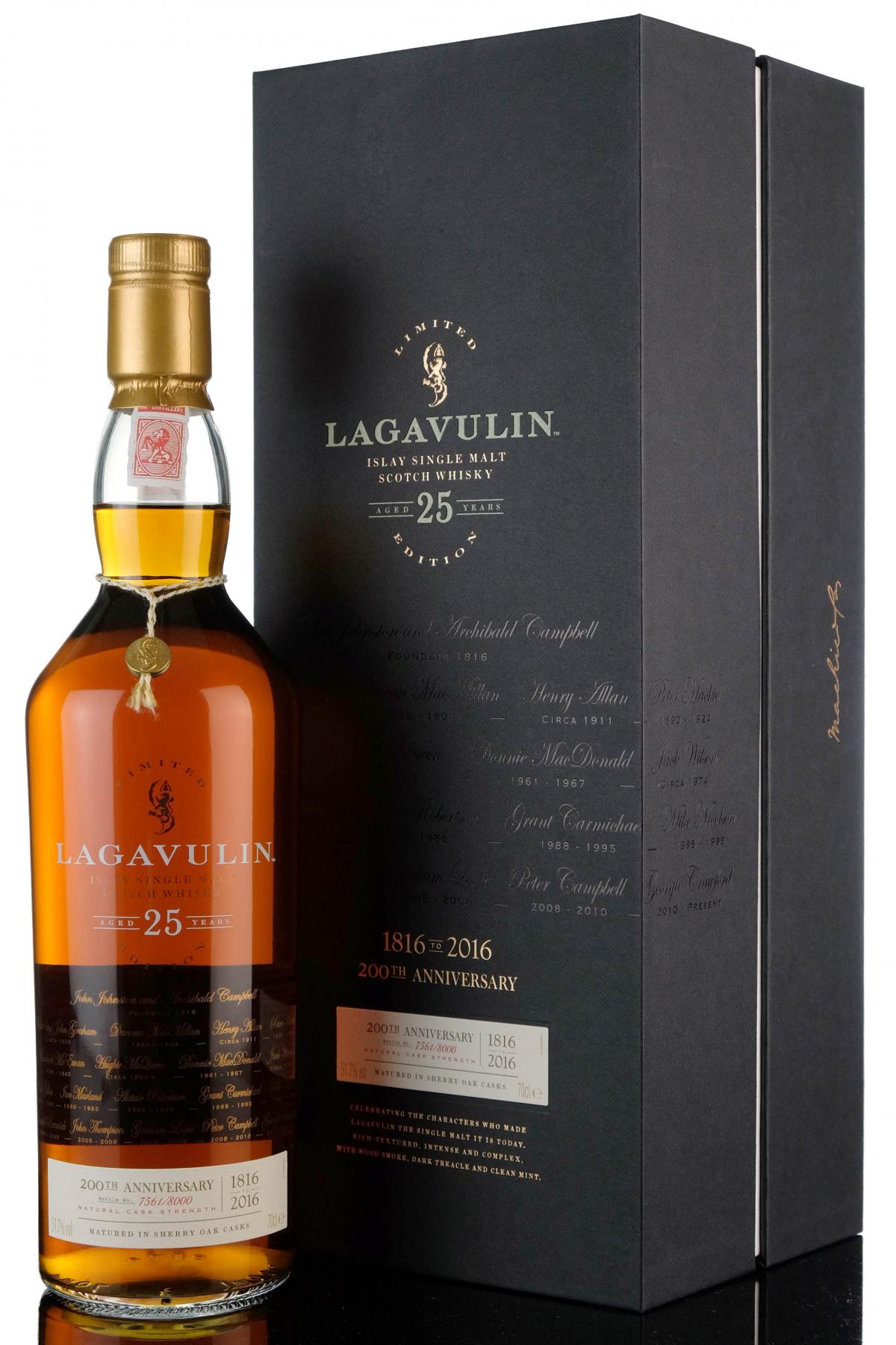 Lagavulin 25 Year Old - 200th Anniversary