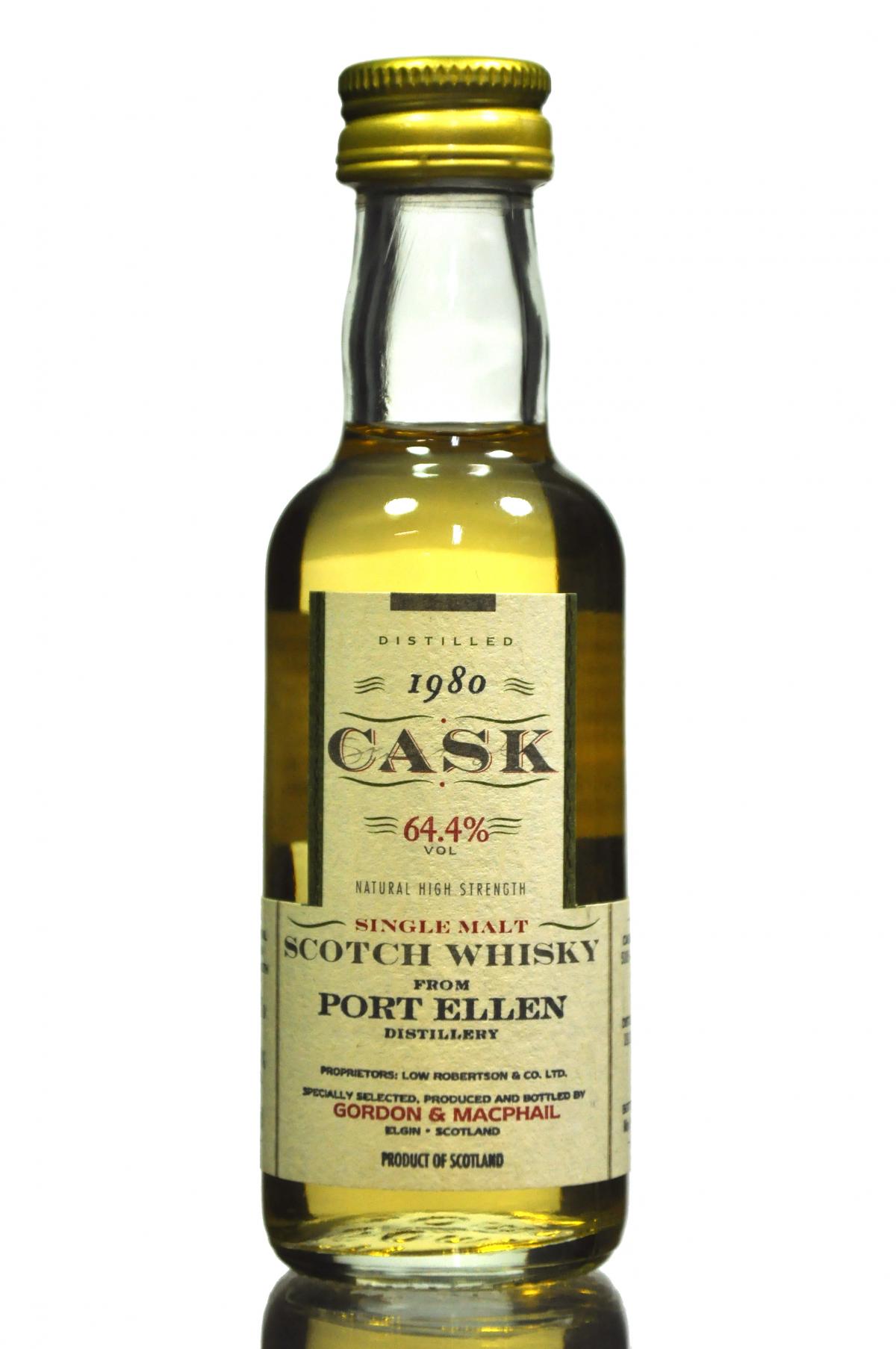 Port Ellen 1980-1997 - Cask Strength - Gordon & MacPhail Miniature