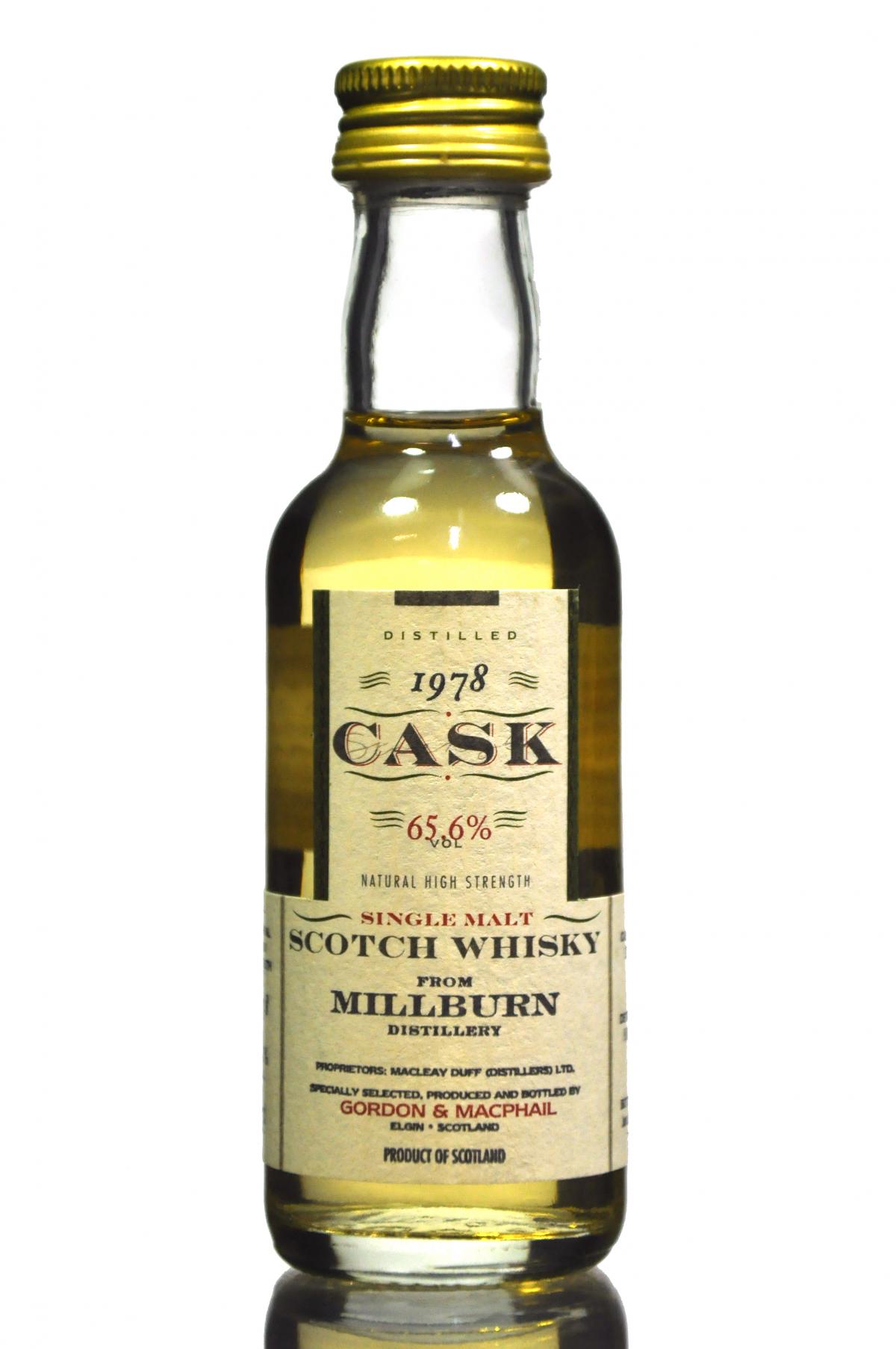 Millburn 1978-1997 - Cask Strength - Gordon & MacPhail Miniature