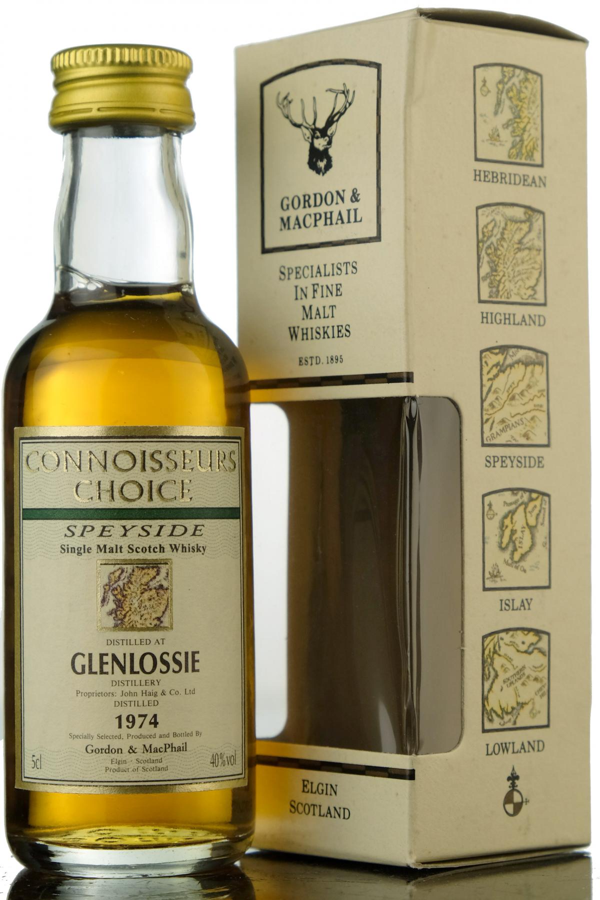 Glenlossie 1974 - Connoisseurs Choice Miniature