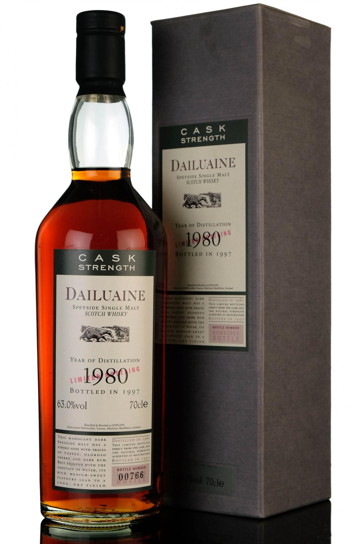 Dailuaine 1980-1997 - Flora & Fauna - Cask Strength
