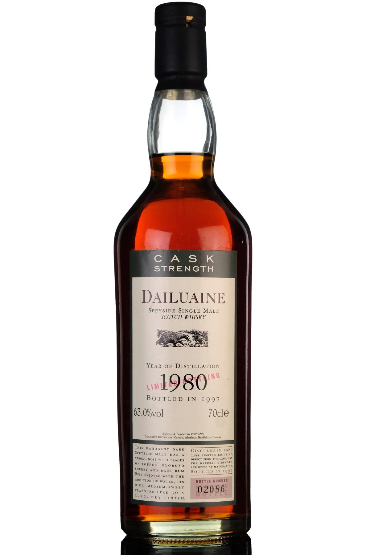 Dailuaine 1980-1997 - Flora & Fauna - Cask Strength