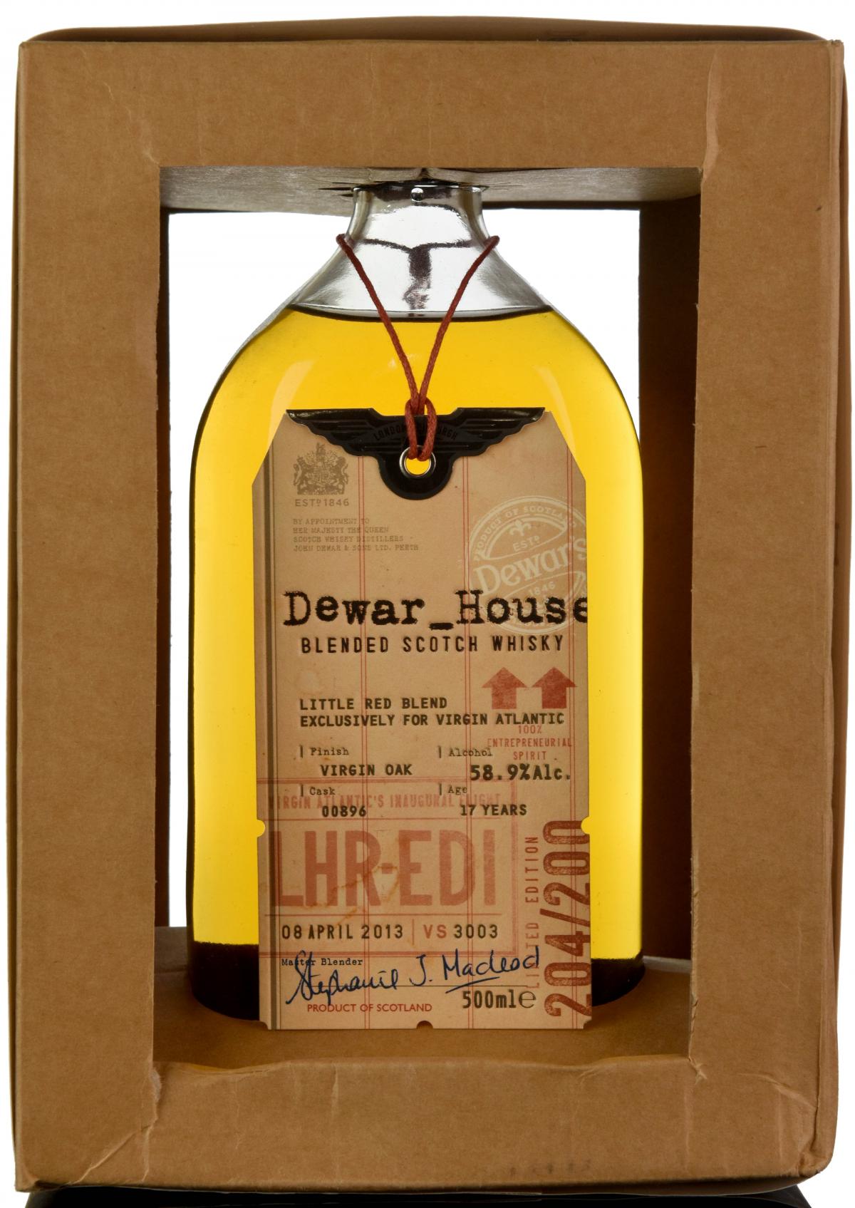 Dewar House 17 Year Old