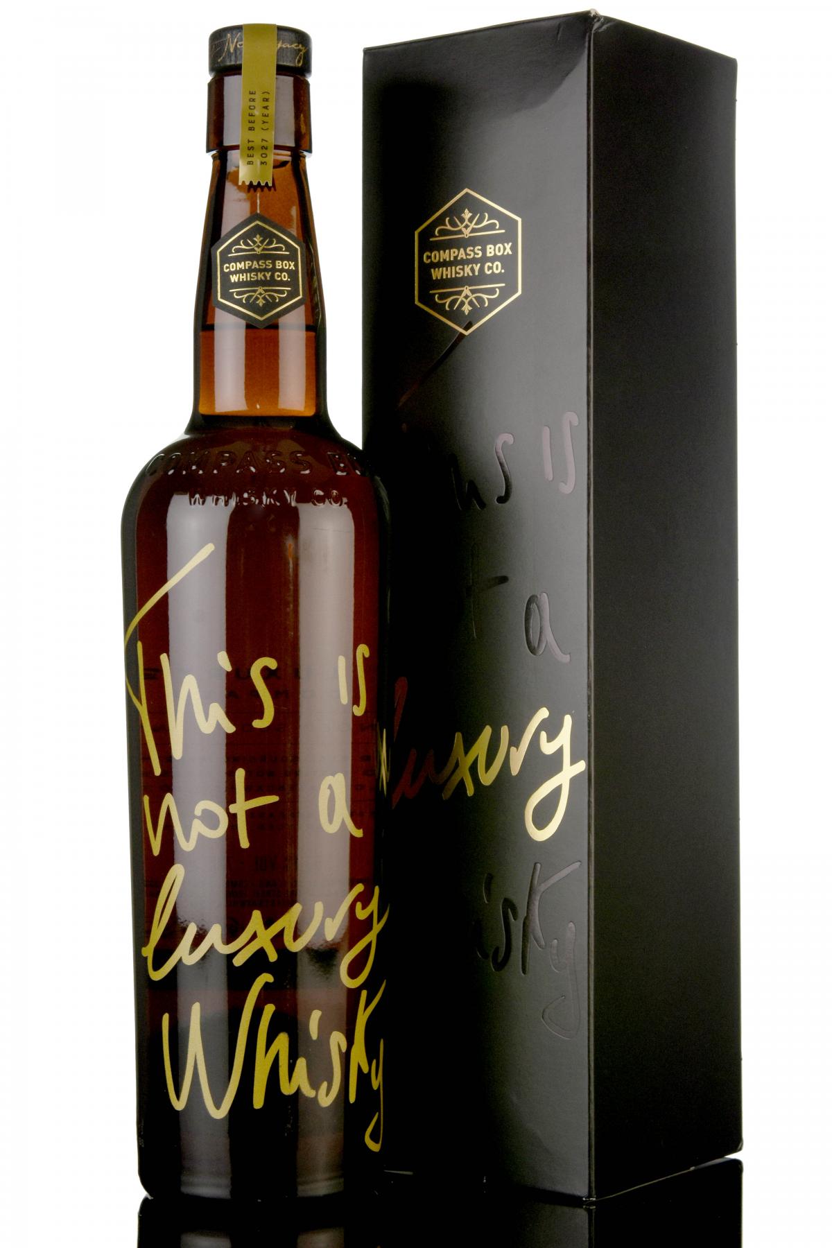 Compass Box - This Is Not A Luxury Whisky