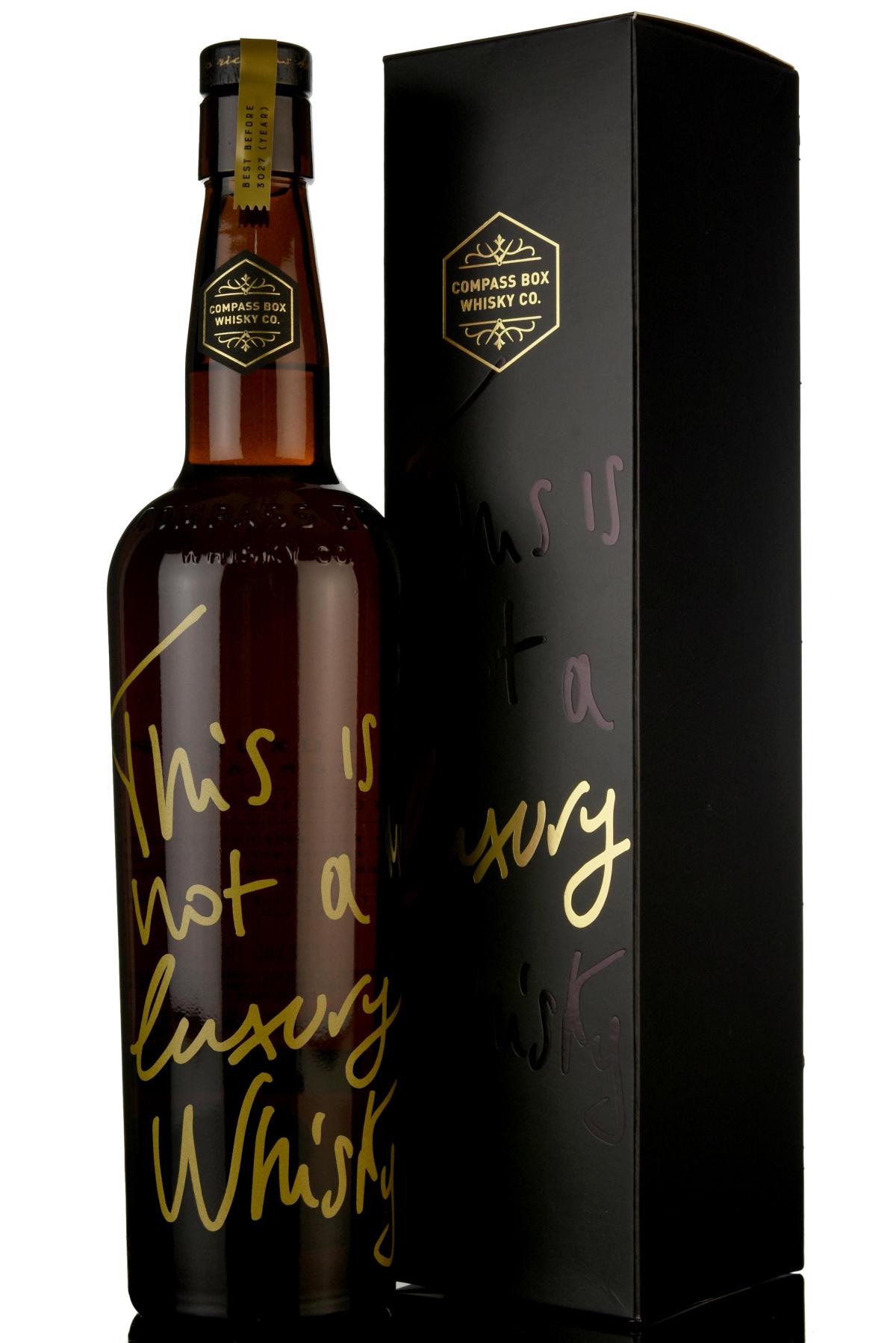 Compass Box - This Is Not A Luxury Whisky