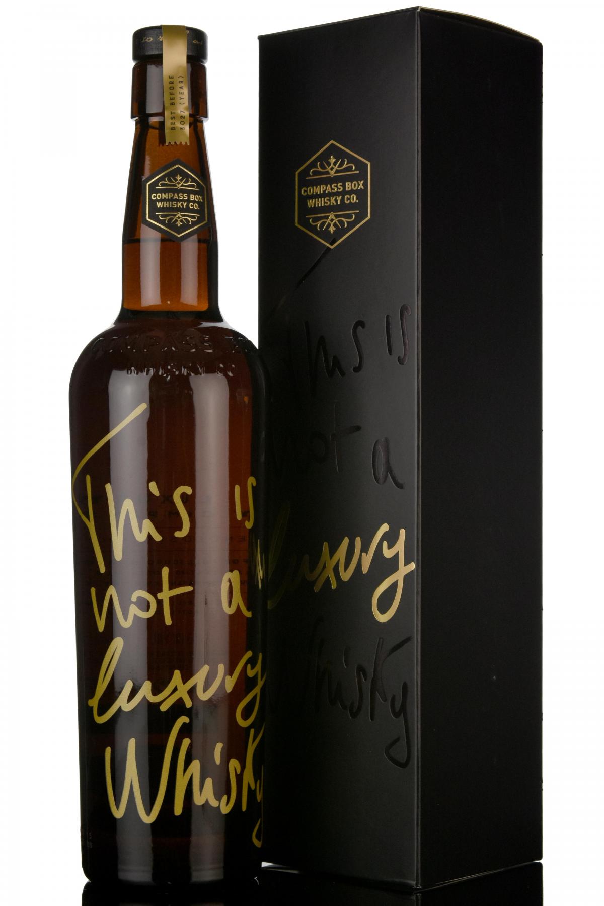 Compass Box - This Is Not A Luxury Whisky