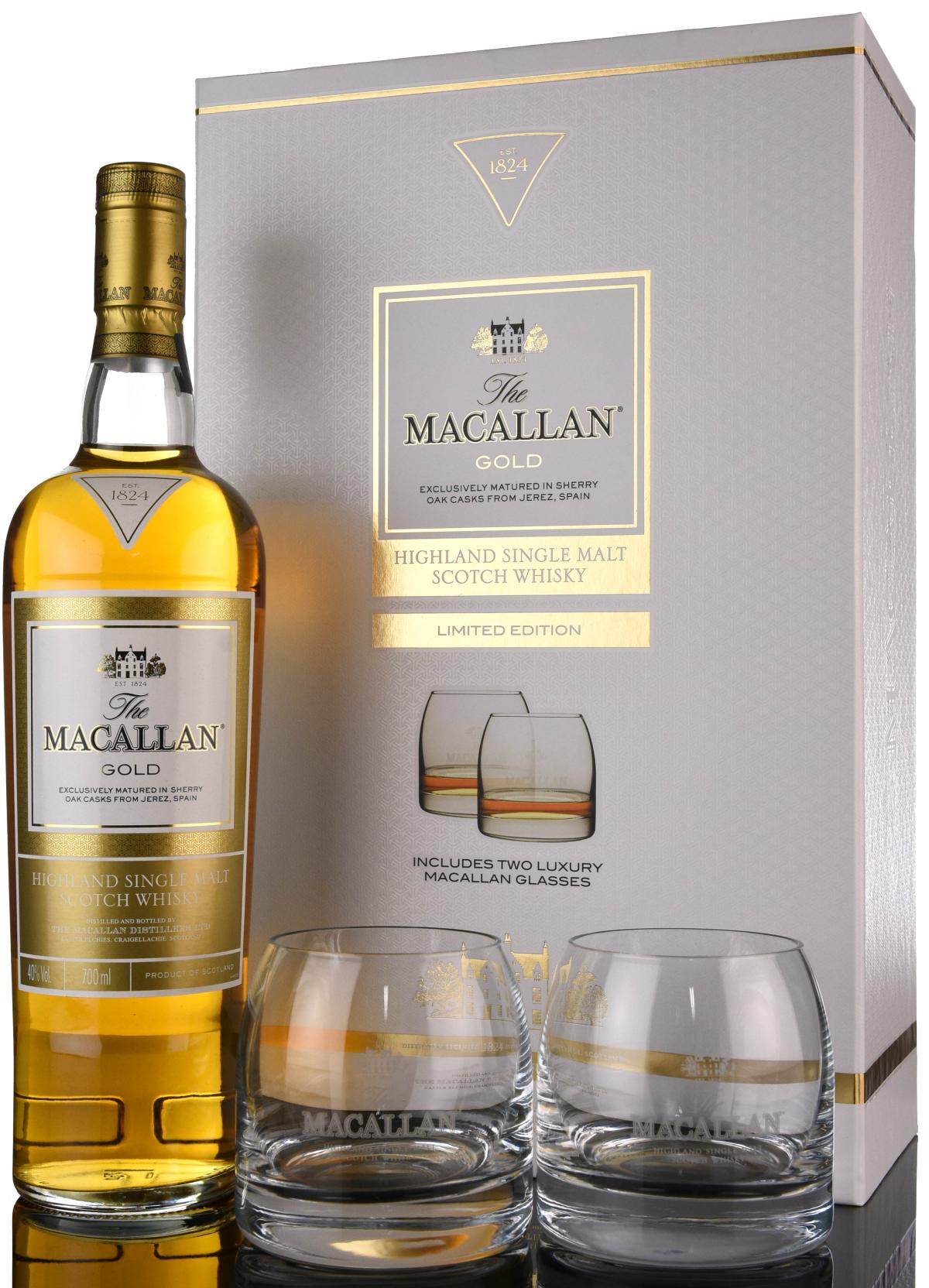 Macallan Gold Presentation Set