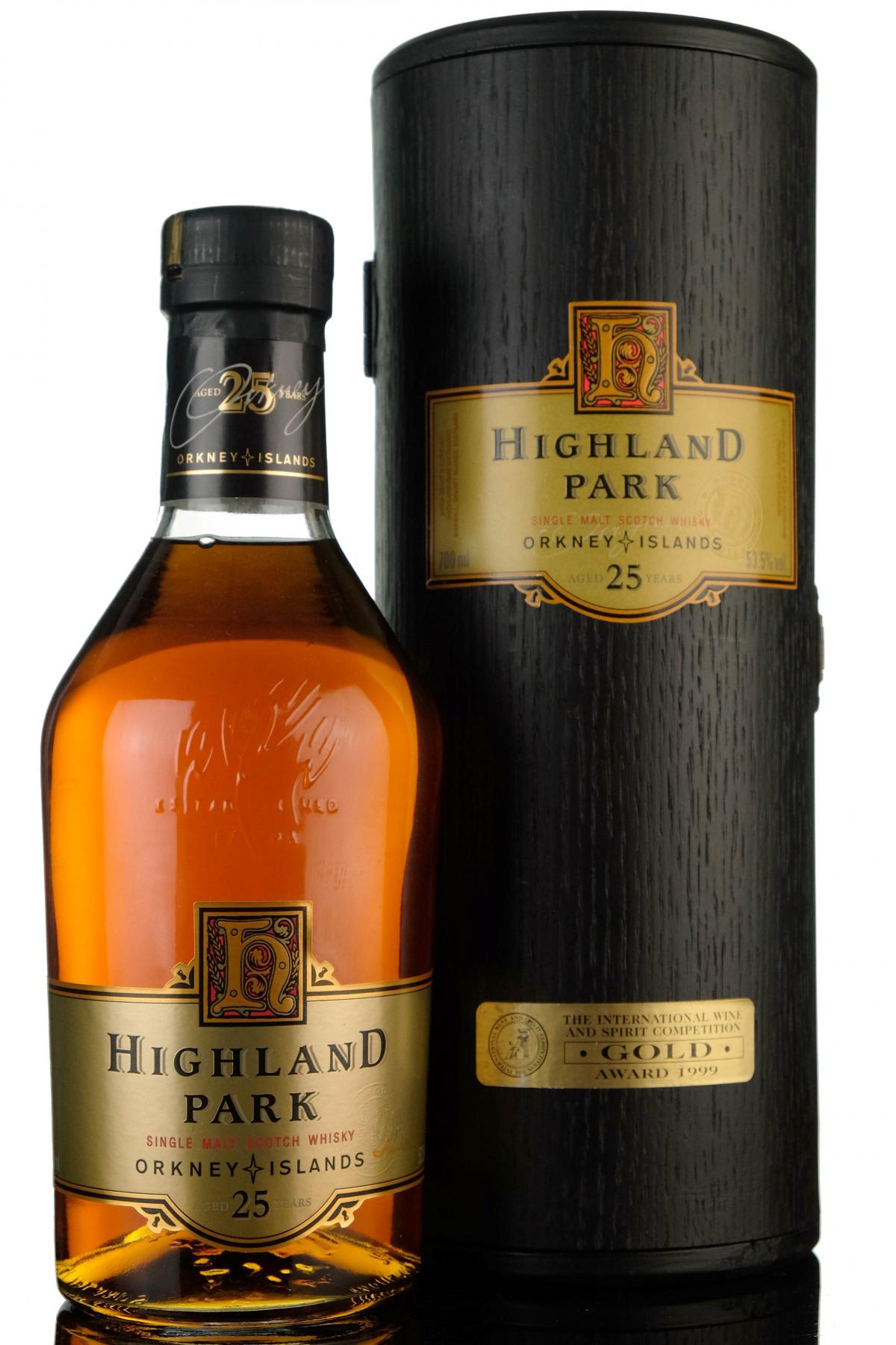 Highland Park 25 Year Old - Cask Strength 53.5% - 1990s