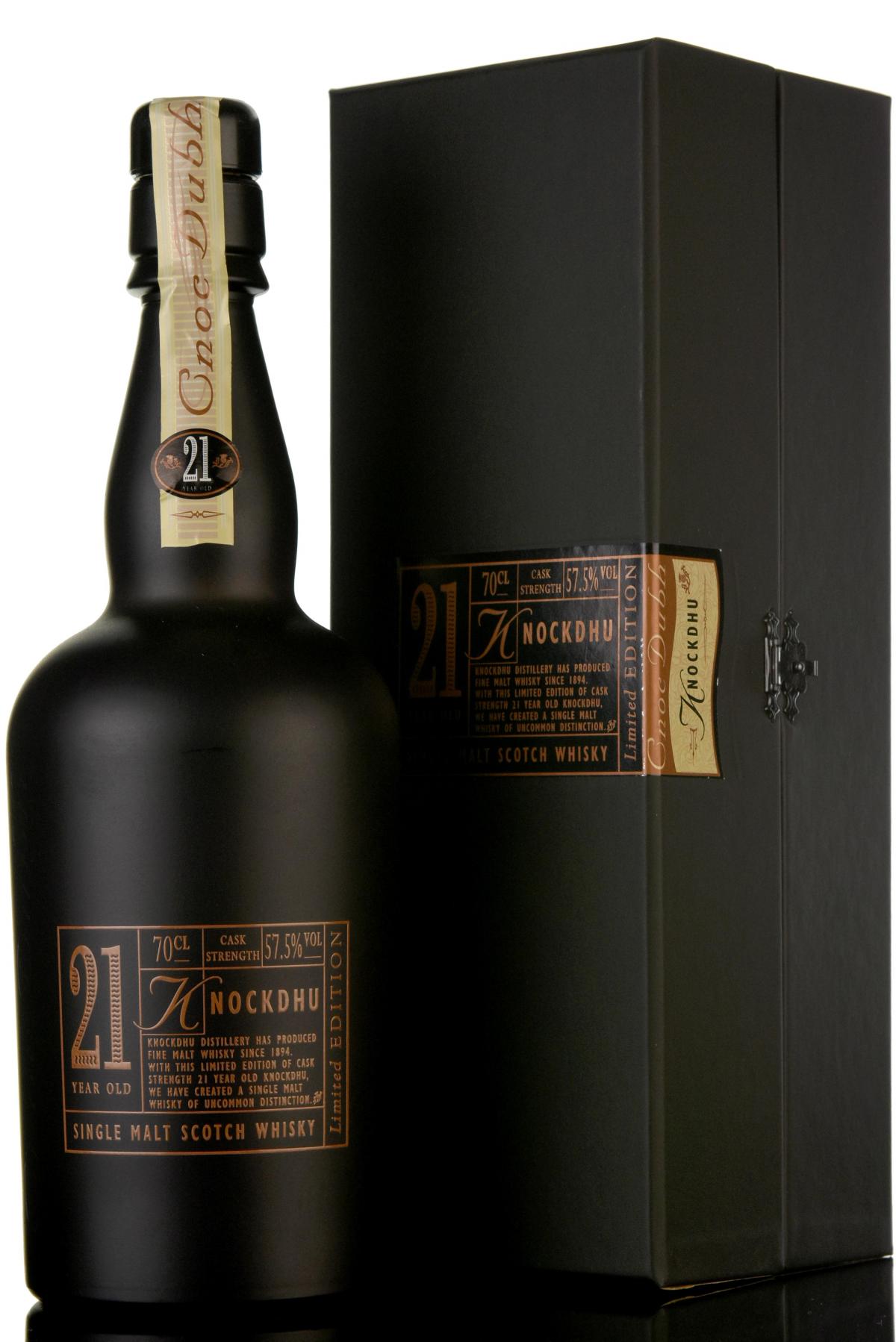 Knockdhu 21 Year Old - Cask Strength