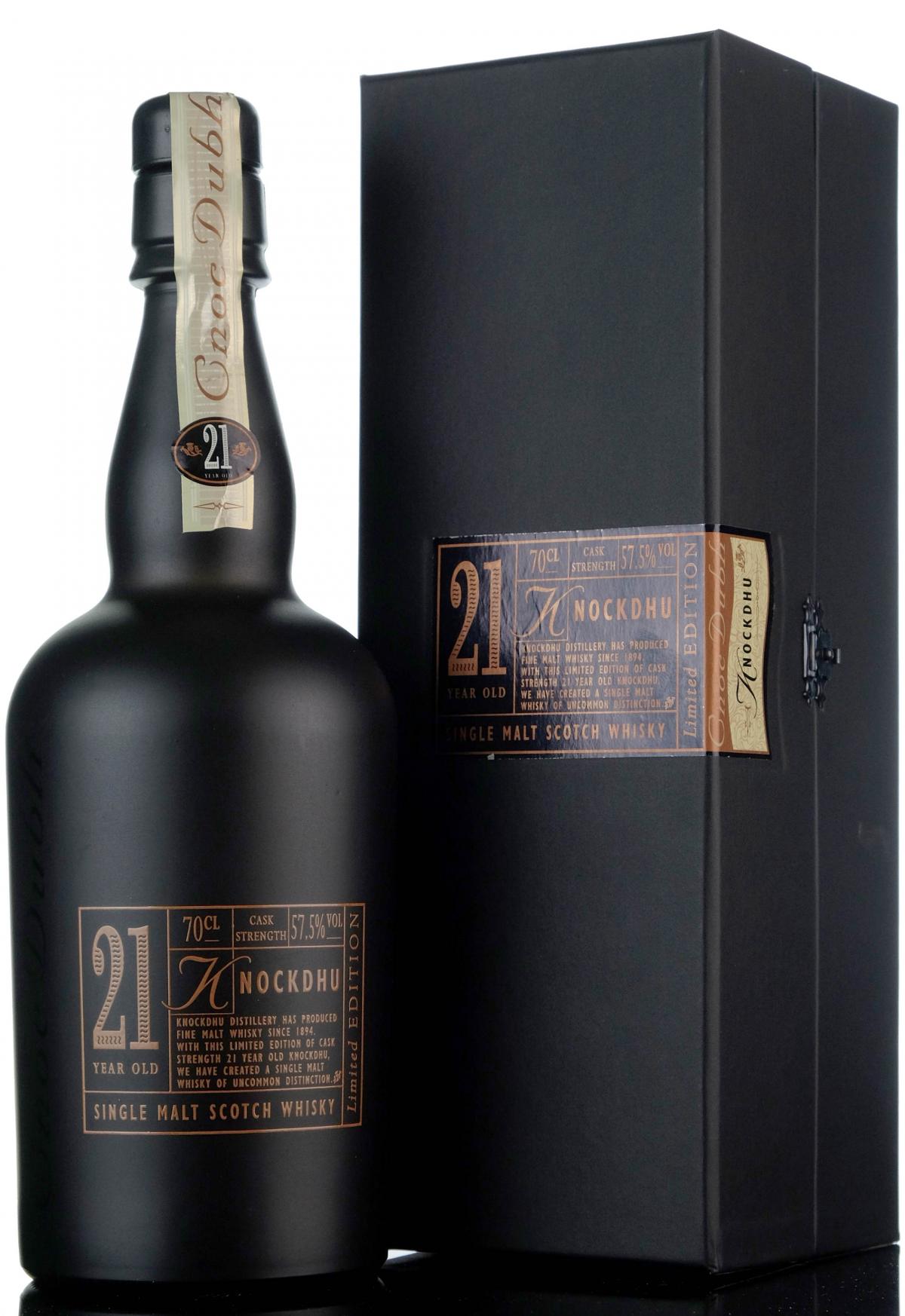 Knockdhu 21 Year Old - Cask Strength