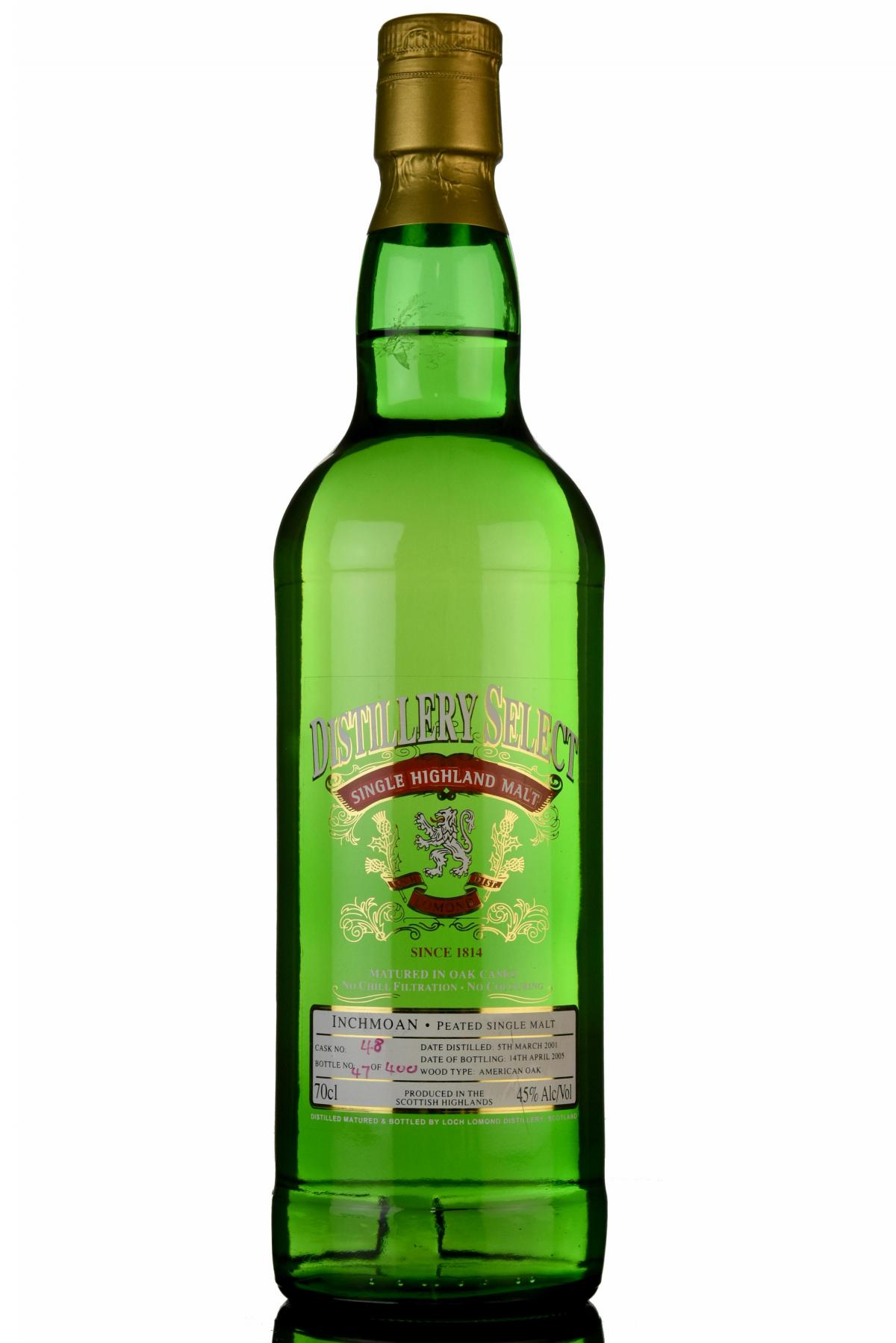 Inchmoan 2001-2005 - Distillery Select
