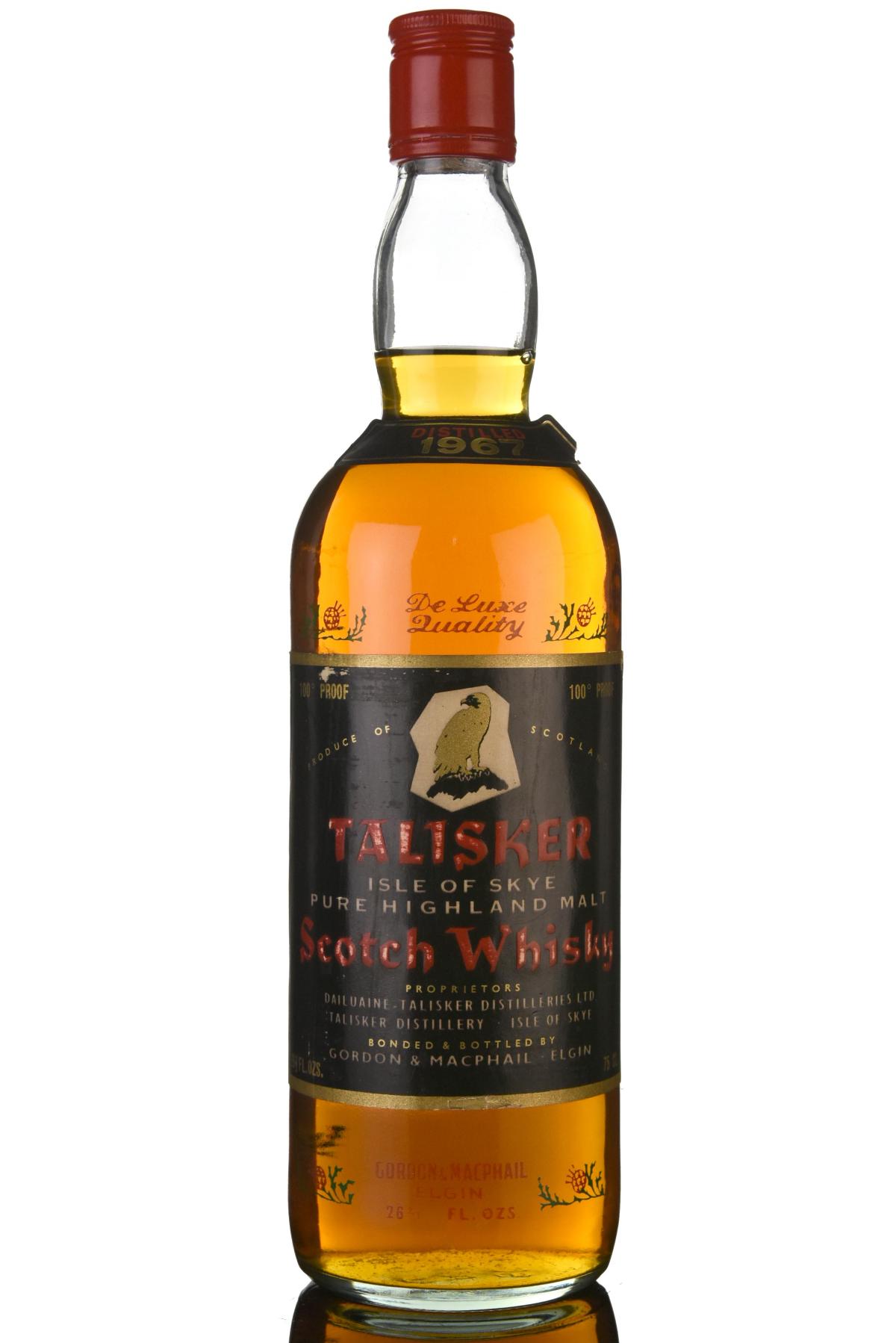 Talisker 1967 - Gordon & MacPhail - 100 Proof