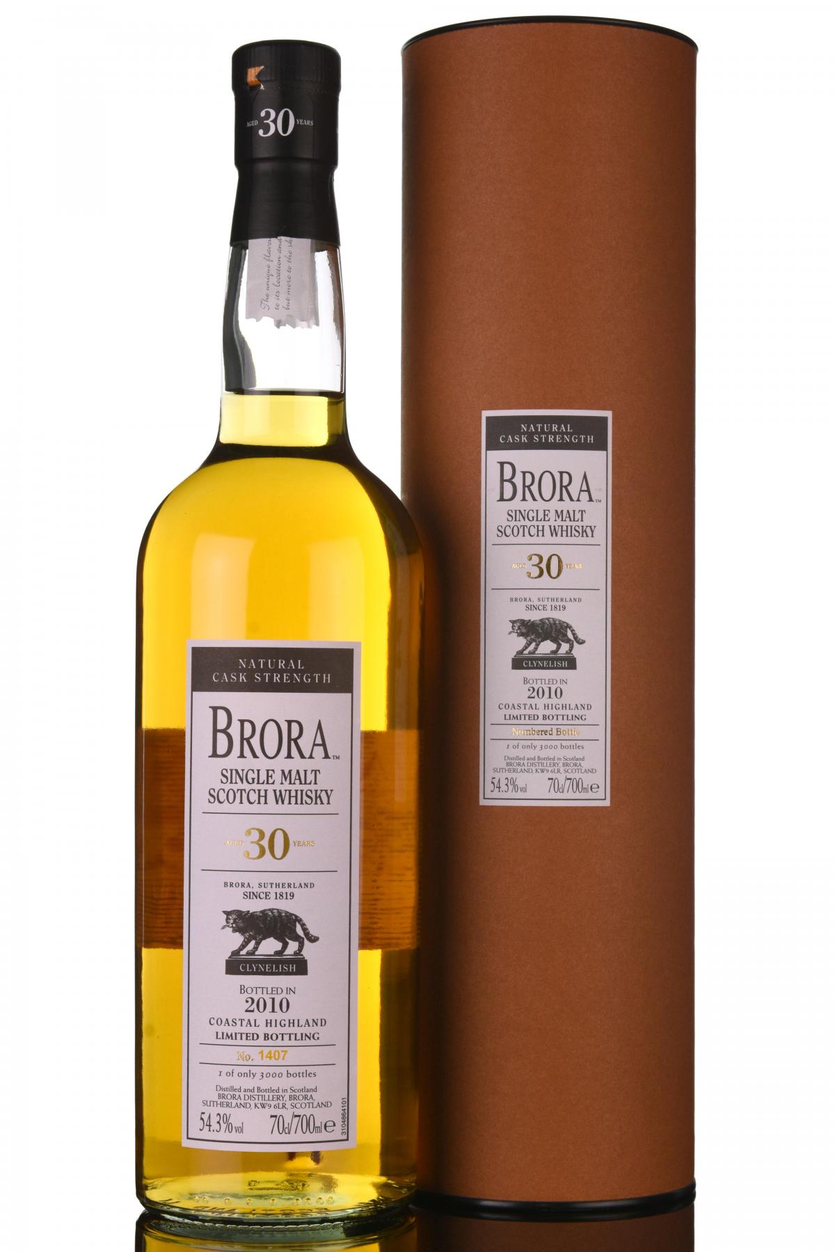 Brora 30 Year Old - Bottled 2010