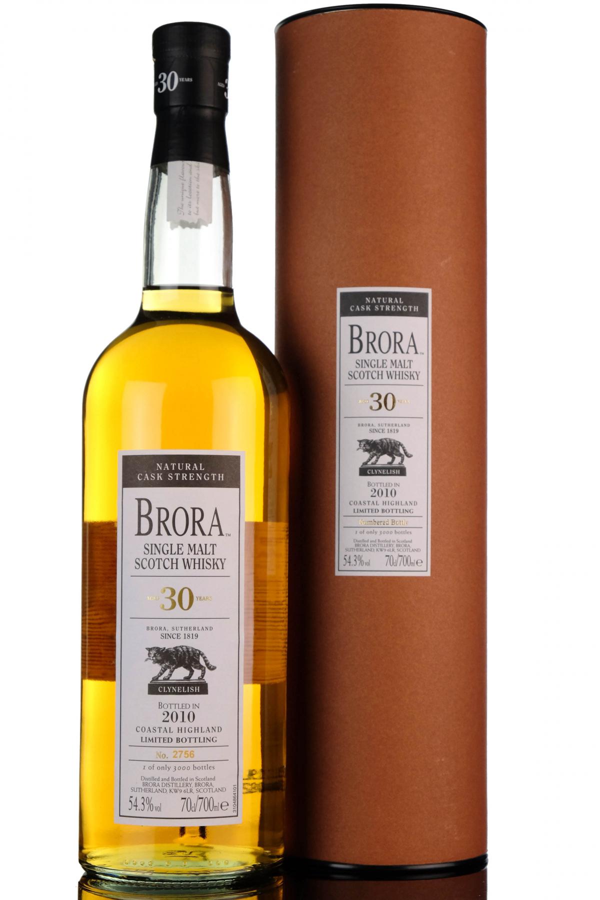 Brora 30 Year Old - Bottled 2010