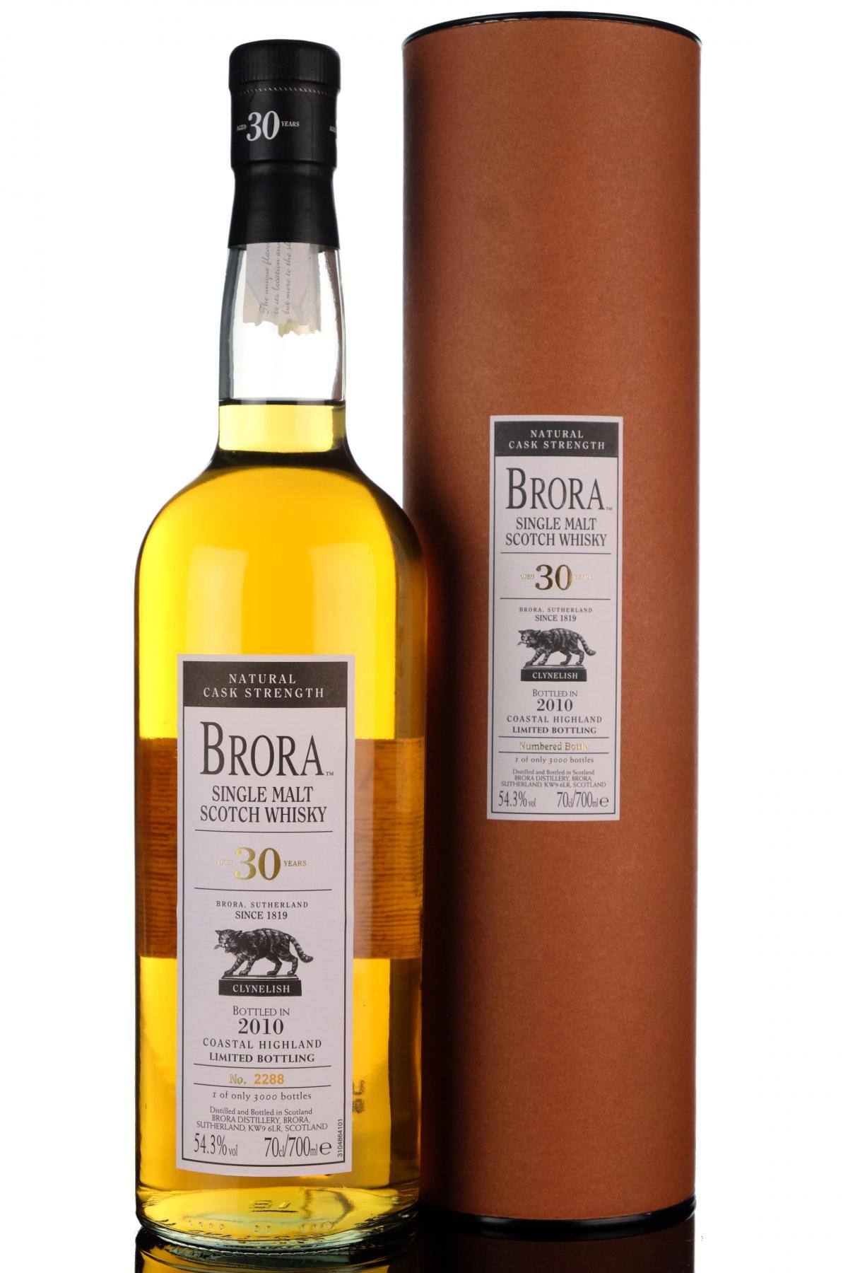 Brora 30 Year Old - Bottled 2010