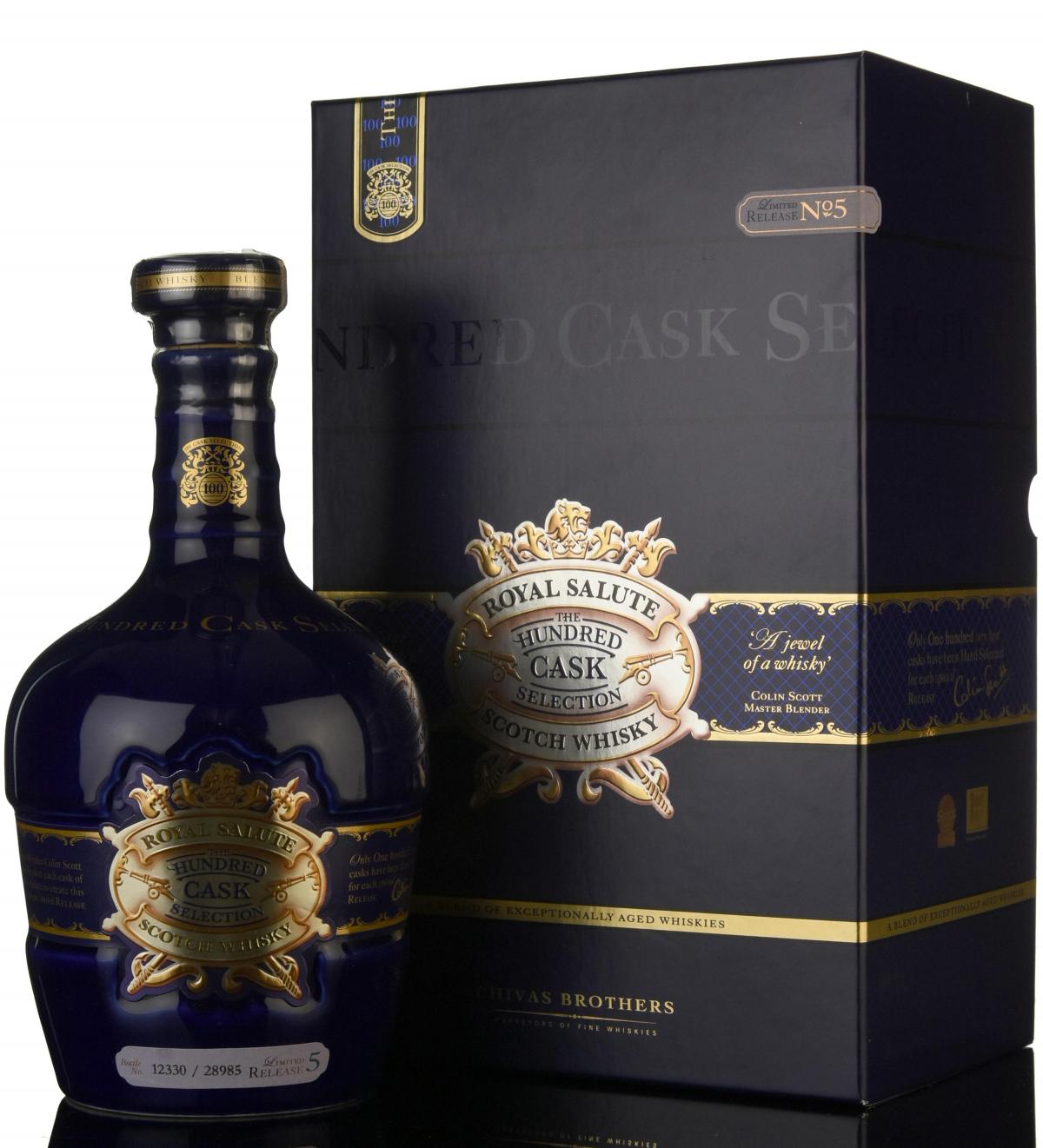 Royal Salute Hundred Cask Selection - Release No.5