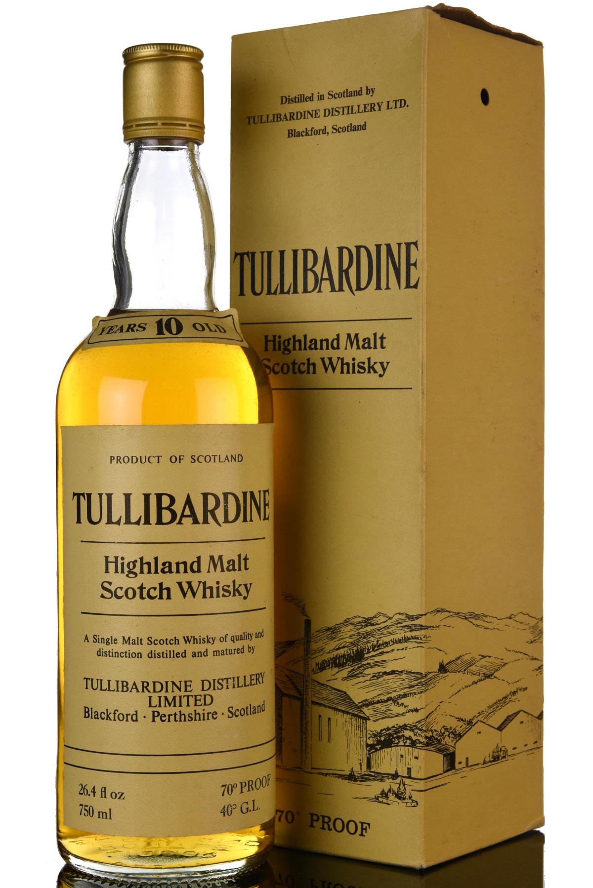 Tullibardine 10 Year Old - Late 1970s
