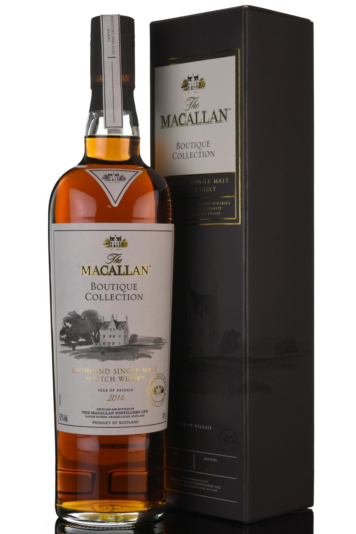 Macallan Boutique Collection 2016