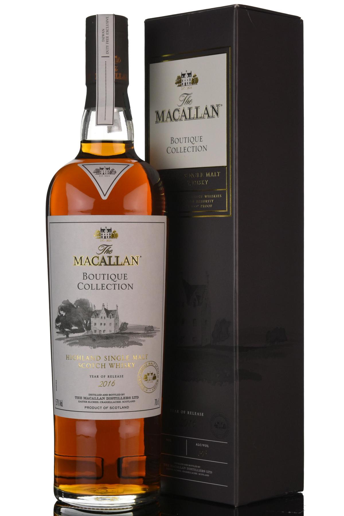 Macallan Boutique Collection 2016