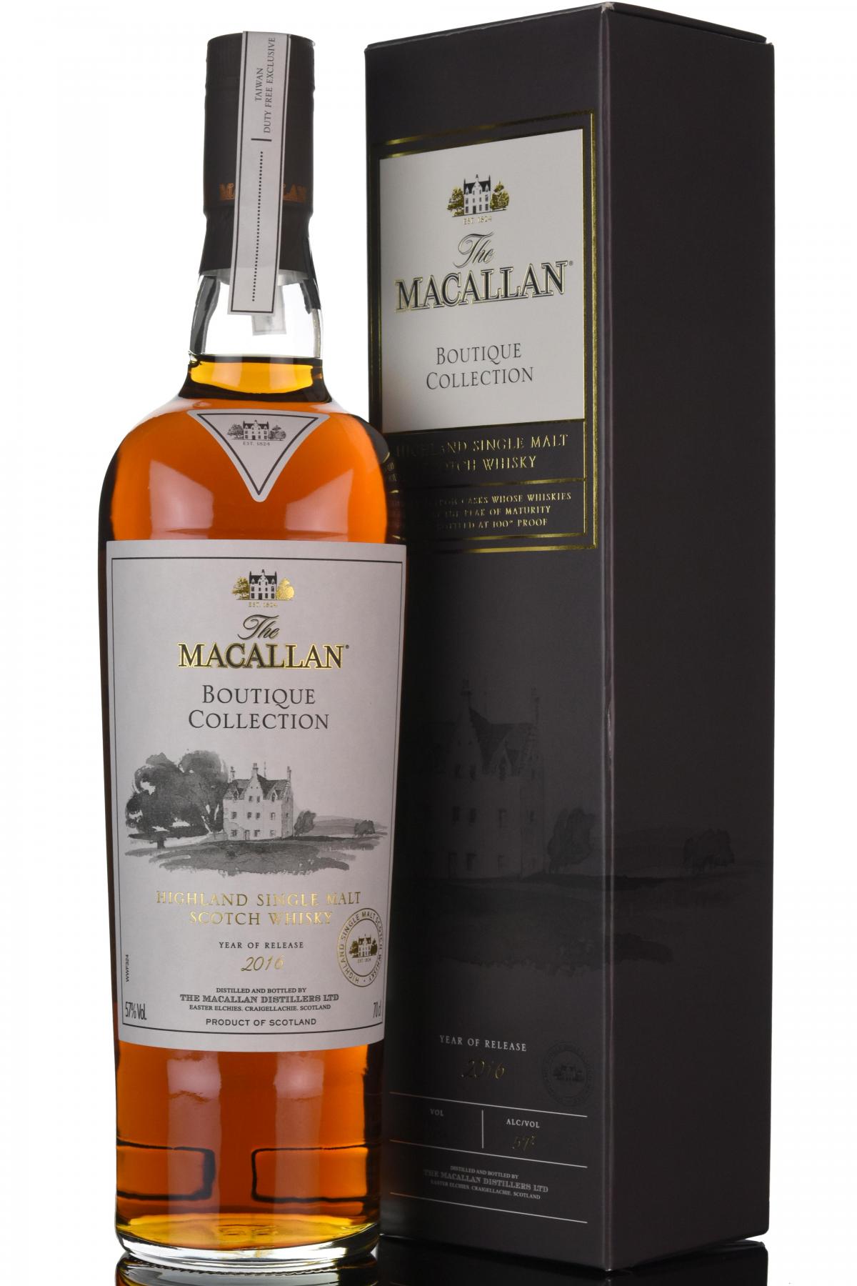 Macallan Boutique Collection 2016