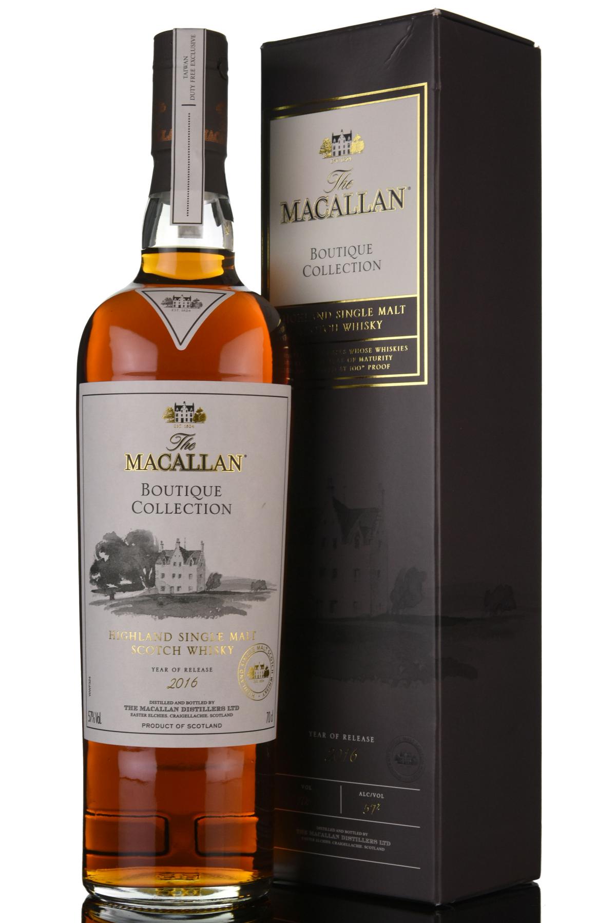 Macallan Boutique Collection 2016