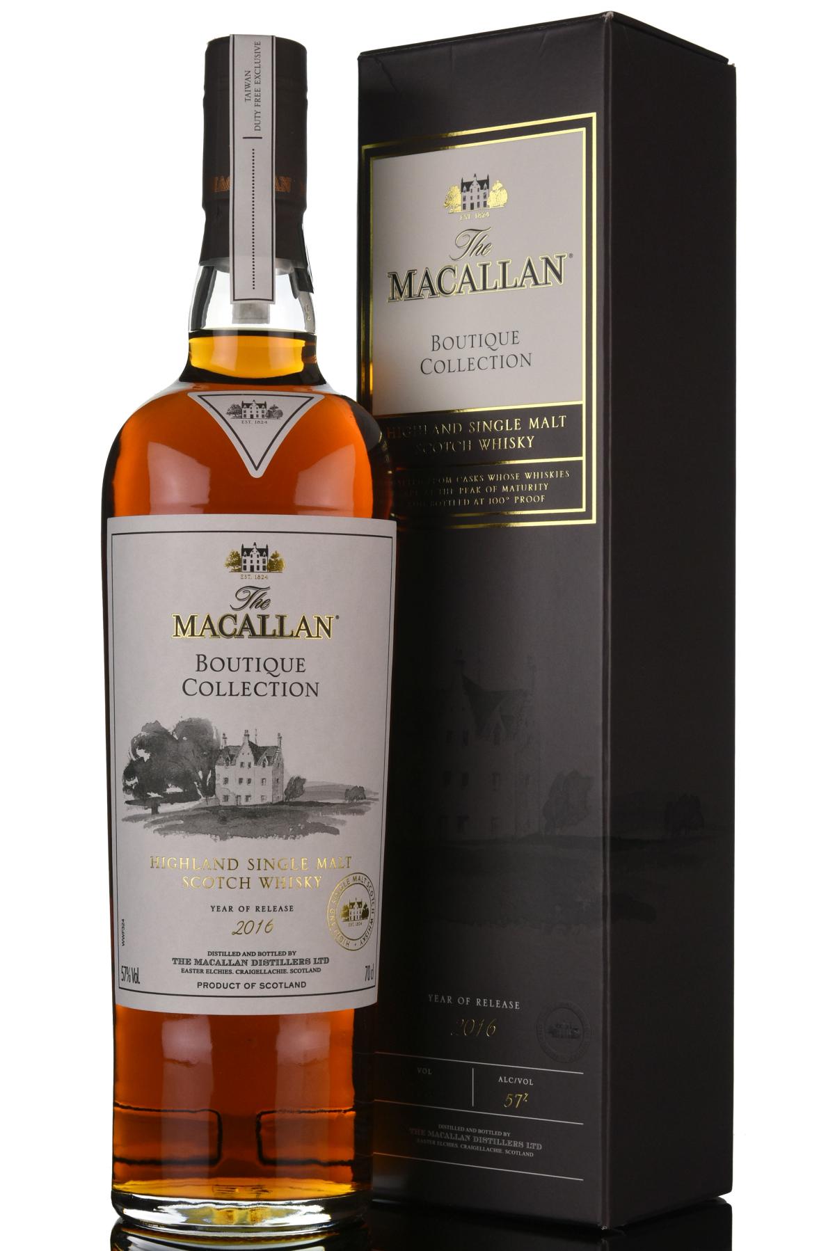 Macallan Boutique Collection 2016