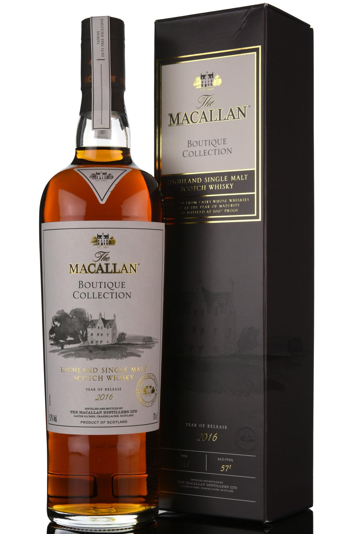 Macallan Boutique Collection 2016