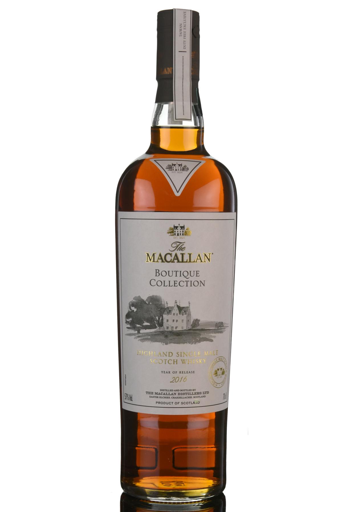 Macallan Boutique Collection 2016