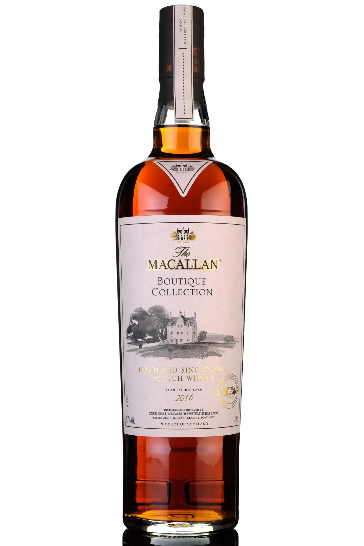 Macallan Boutique Collection 2016
