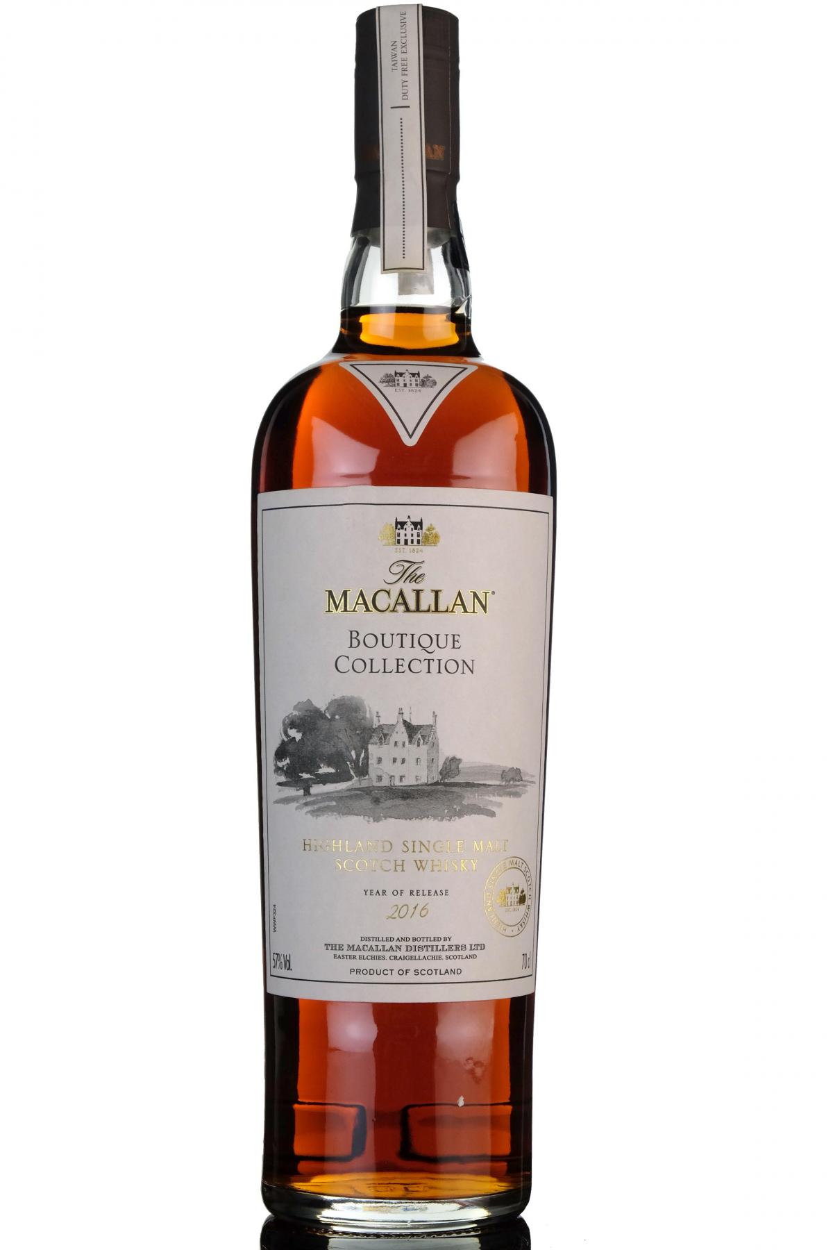 Macallan Boutique Collection 2016