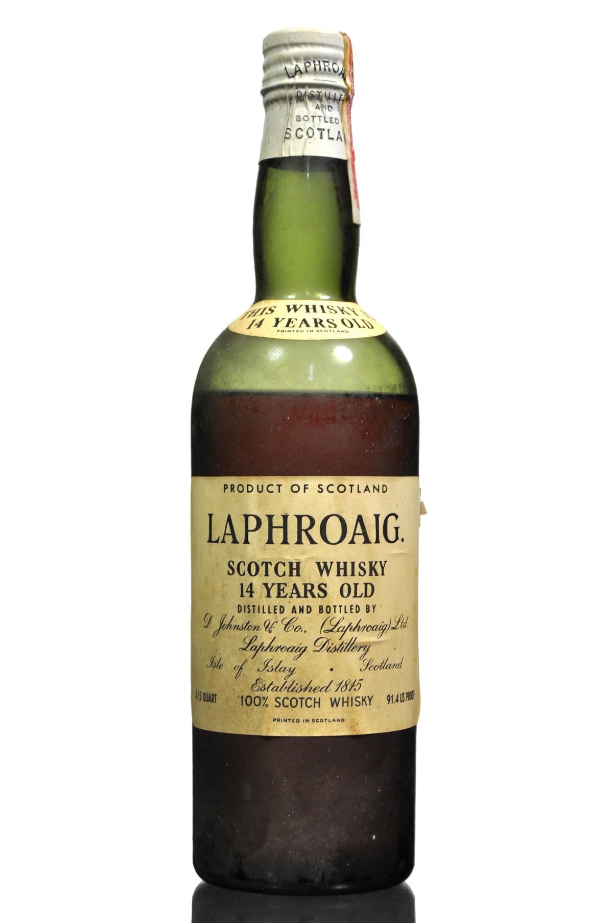 Laphroaig 14 Year Old - US Import Rotation 1953