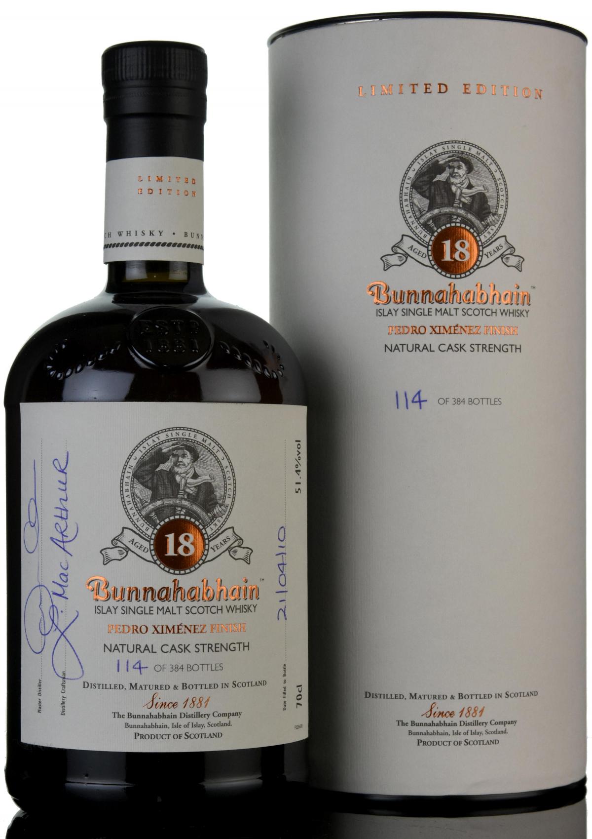 Bunnahabhain 18 Year Old - Islay Festival 2010