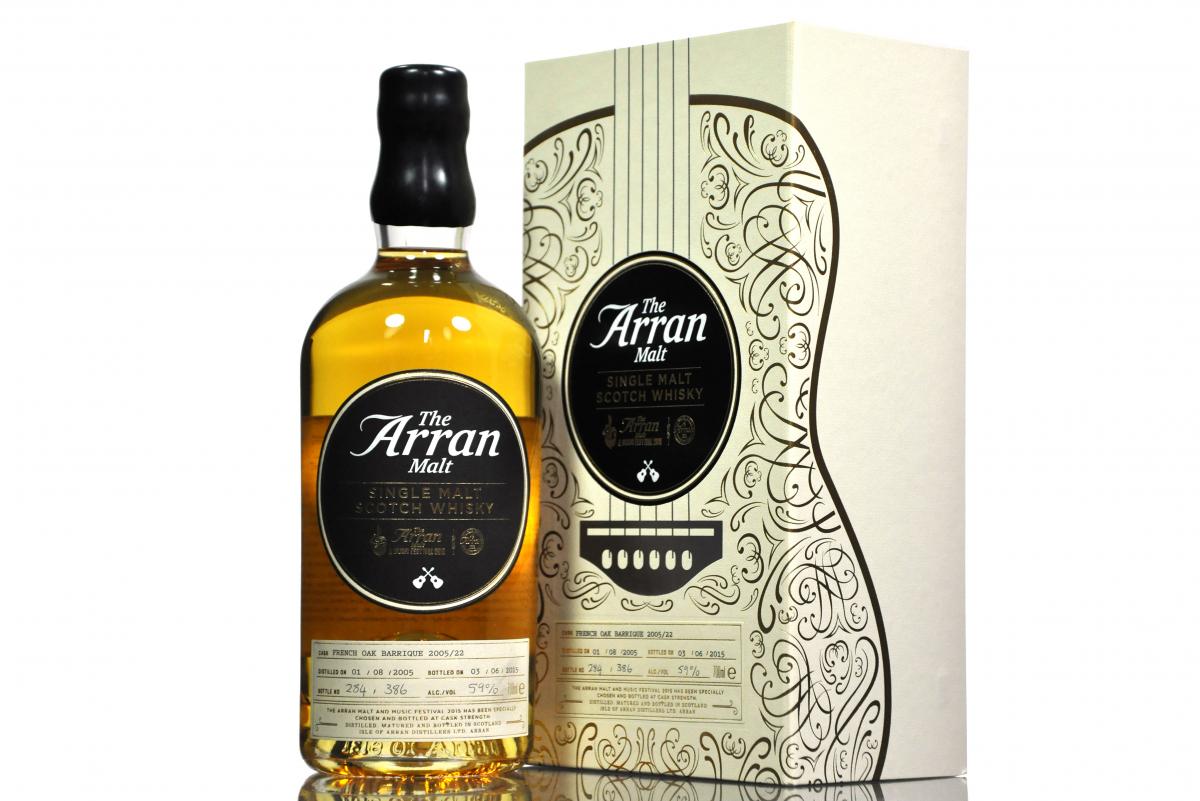 Arran 2005-2015 - Malt and Music Festival 2015 - Single Cask 2005/22