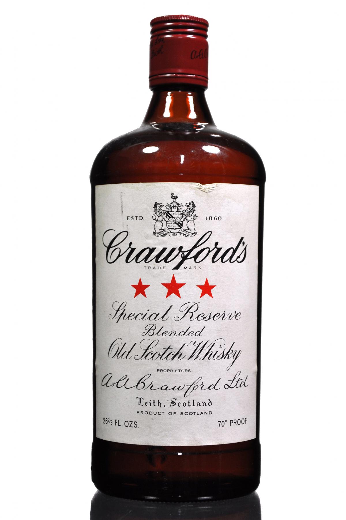 Crawfords 3 Star - 1970s