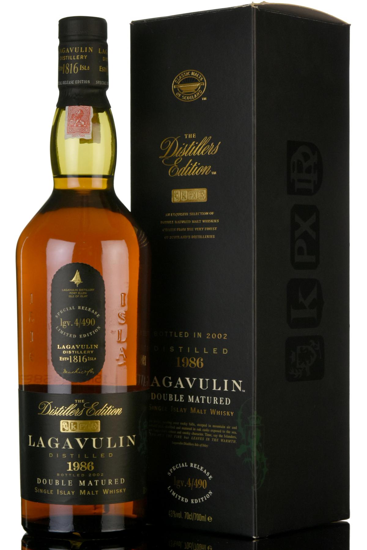 Lagavulin 1986-2002 - Distillers Edition