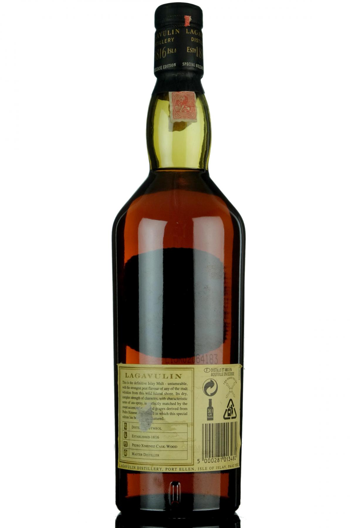 Lagavulin 1986-2002 - Distillers Edition