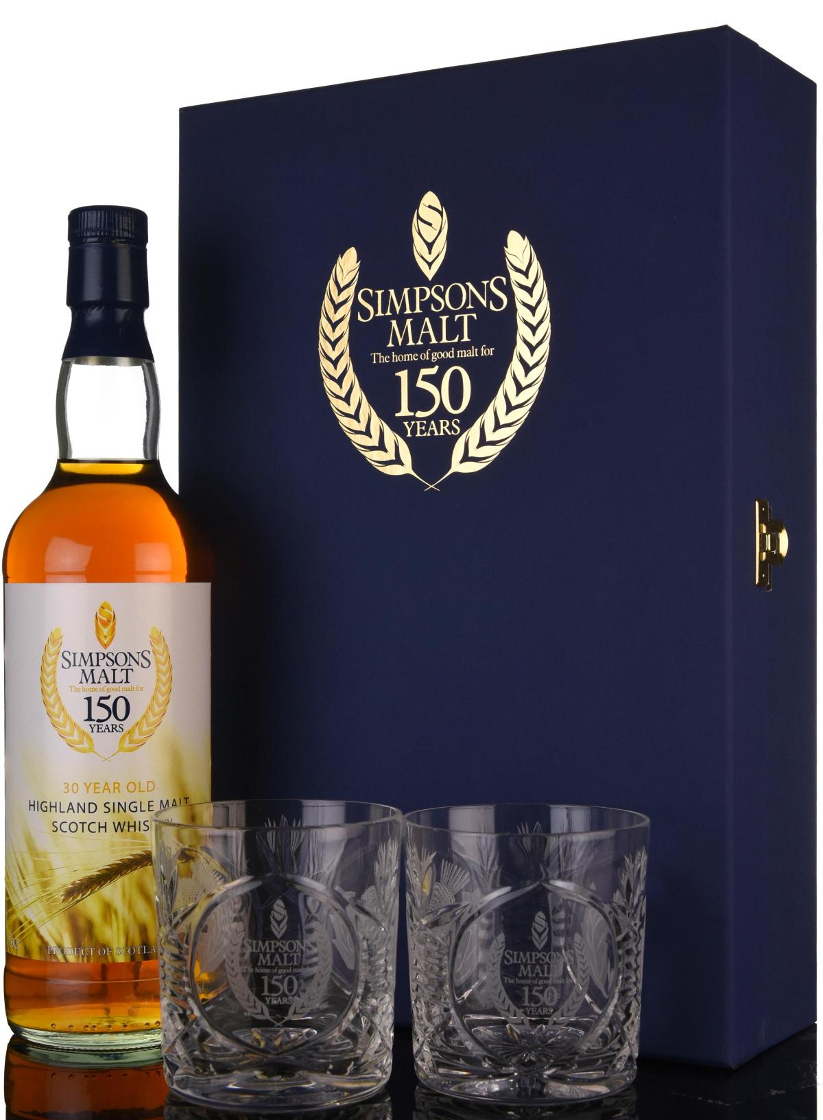 Glenrothes 30 Year Old - Simpson Malt 150th Anniversary