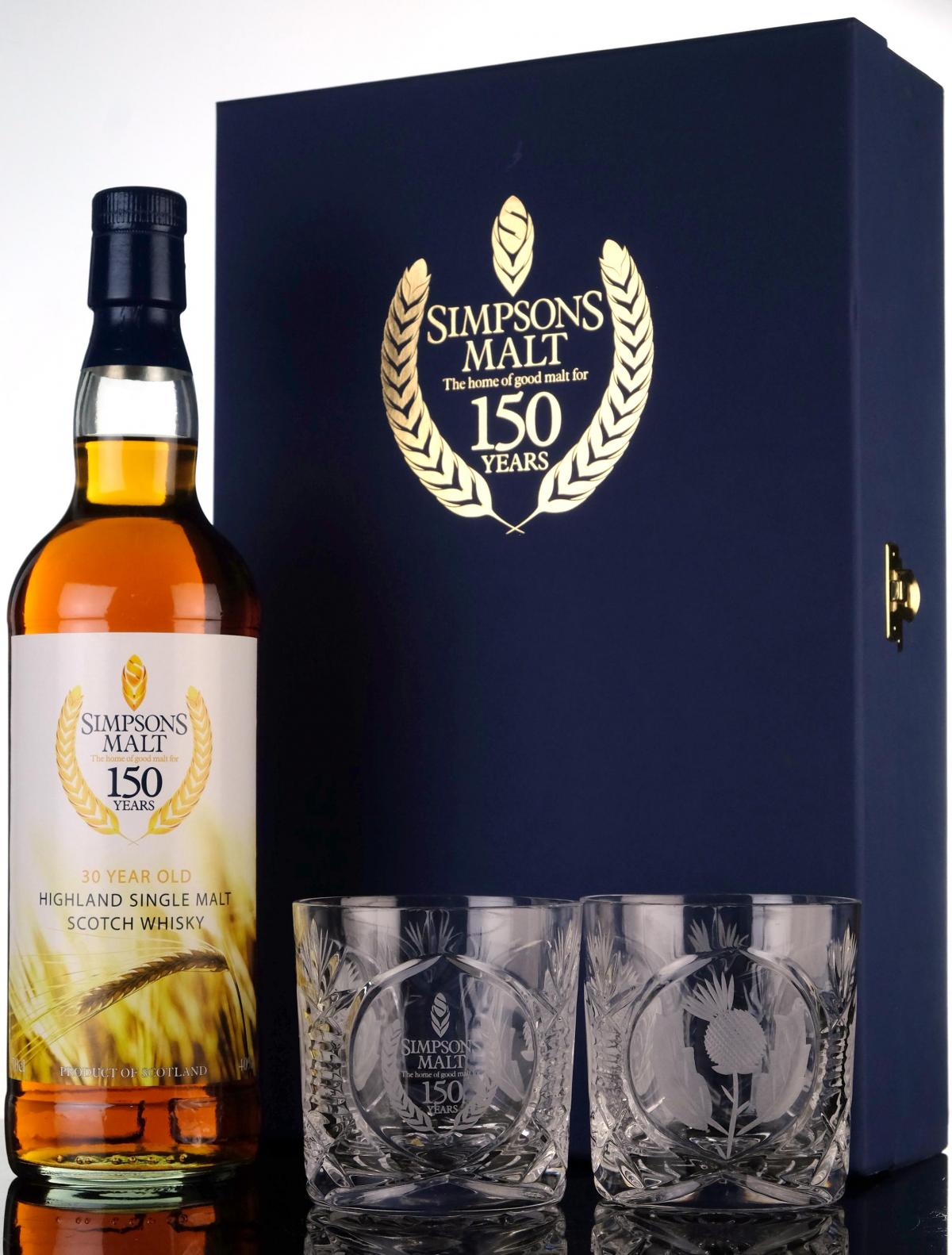 Glenrothes 30 Year Old - Simpson Malt 150th Anniversary