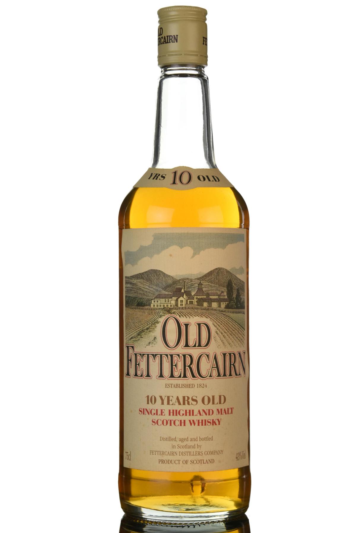 Old Fettercairn 10 Year Old - 1980s