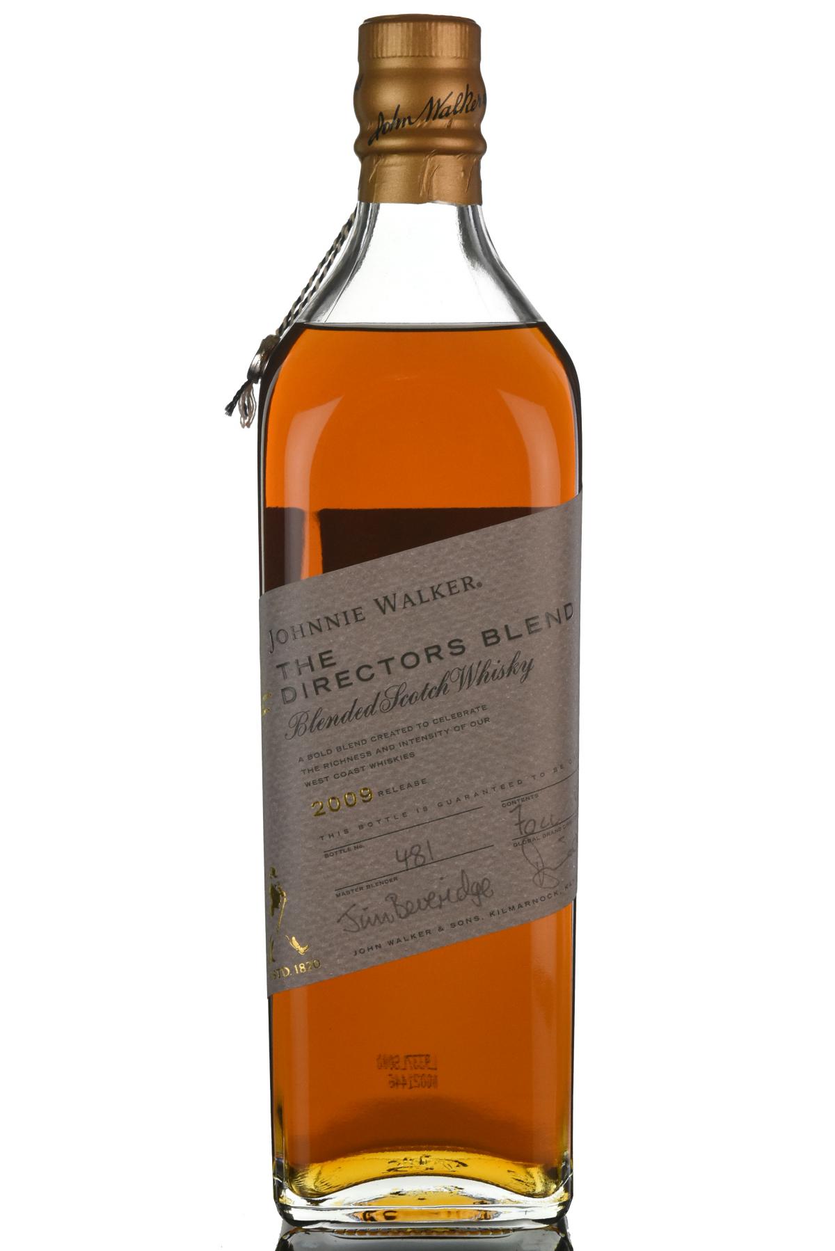 Johnnie Walker Directors Blend 2009