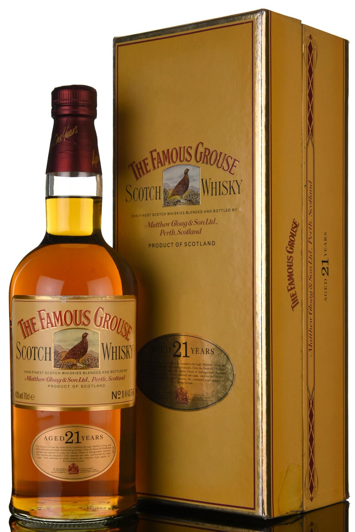 Famous Grouse 21 Year Old - 1990s