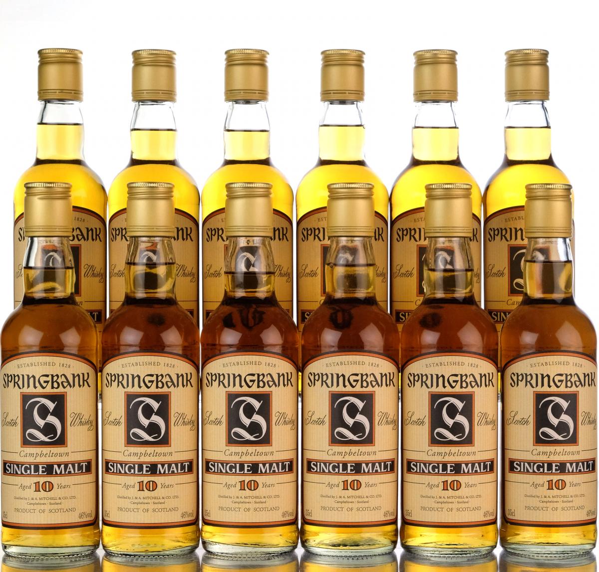 12 x Springbank 10 Year Old - 35cl