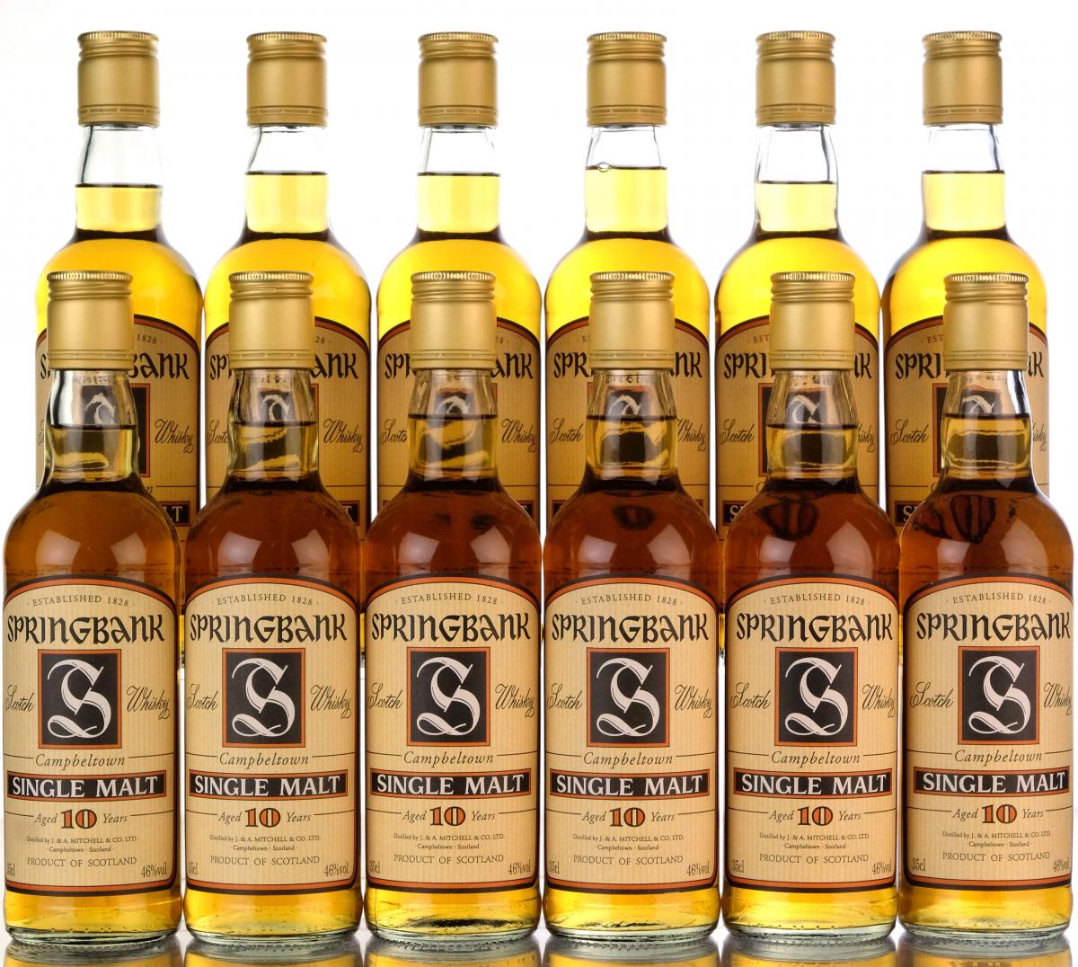 12 x Springbank 10 Year Old - 35cl