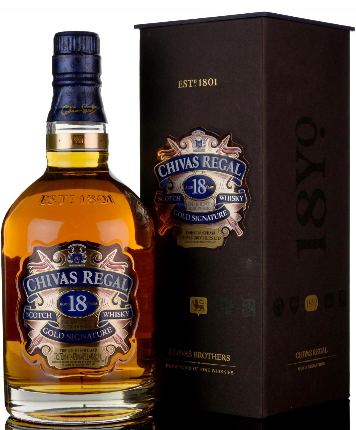 Chivas Regal 18 Year Old - Gold Signature
