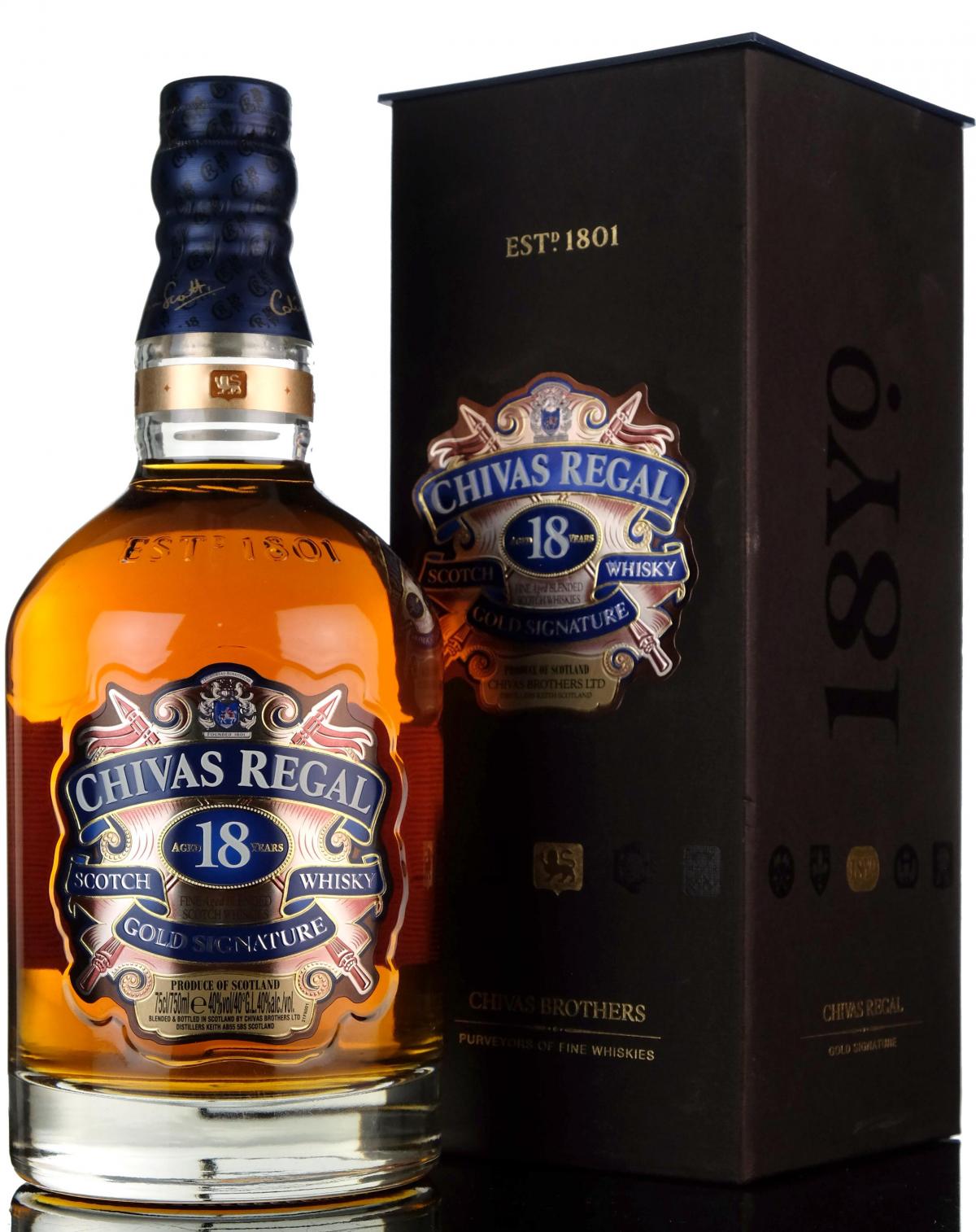 Chivas Regal 18 Year Old - Gold Signature