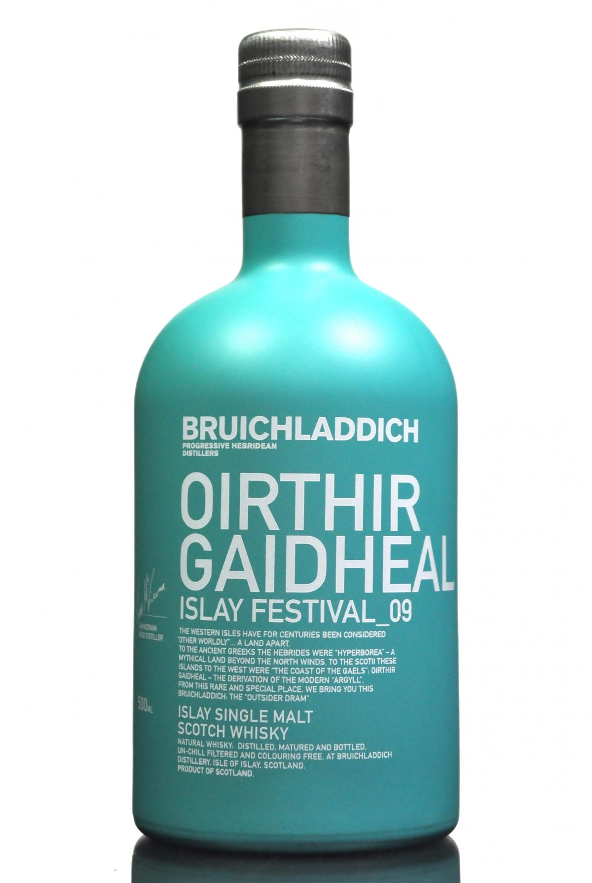 Bruichladdich 1993 - 16 Year Old - Festival 2009 - Oirthir Gaidheal - Single Cask 013