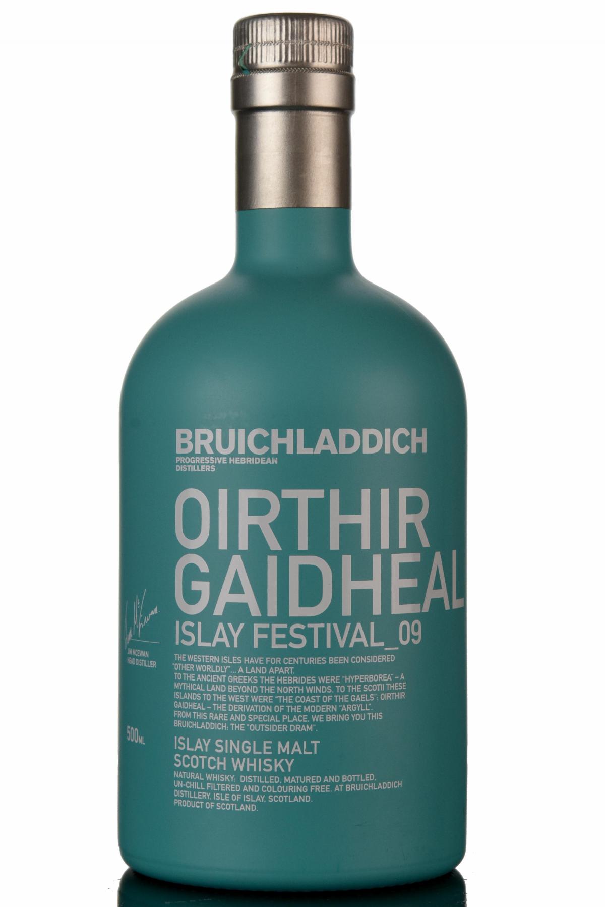 Bruichladdich 1993 - 16 Year Old - Festival 2009 - Oirthir Gaidheal - Single Cask 013