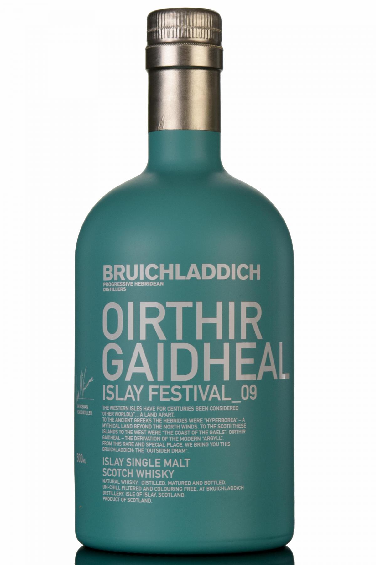 Bruichladdich 1993 - 16 Year Old - Festival 2009 - Oirthir Gaidheal - Single Cask 013