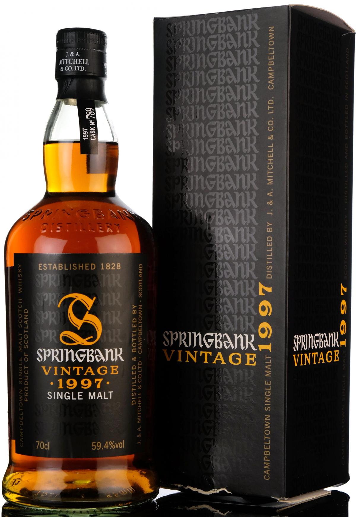 Springbank 1997-2008 - Single Cask 789