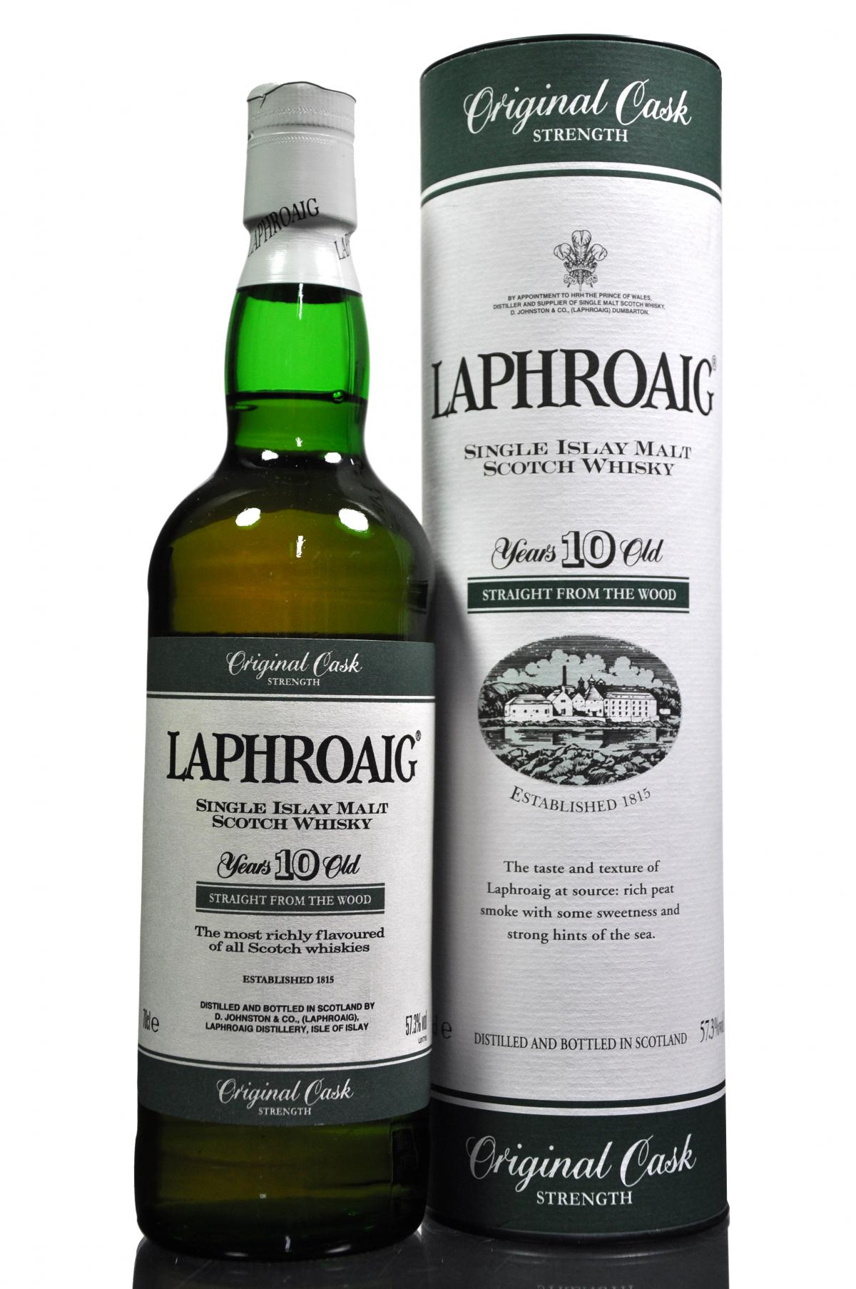 Laphroaig 10 Year Old - Original Cask Strength - 57.3%